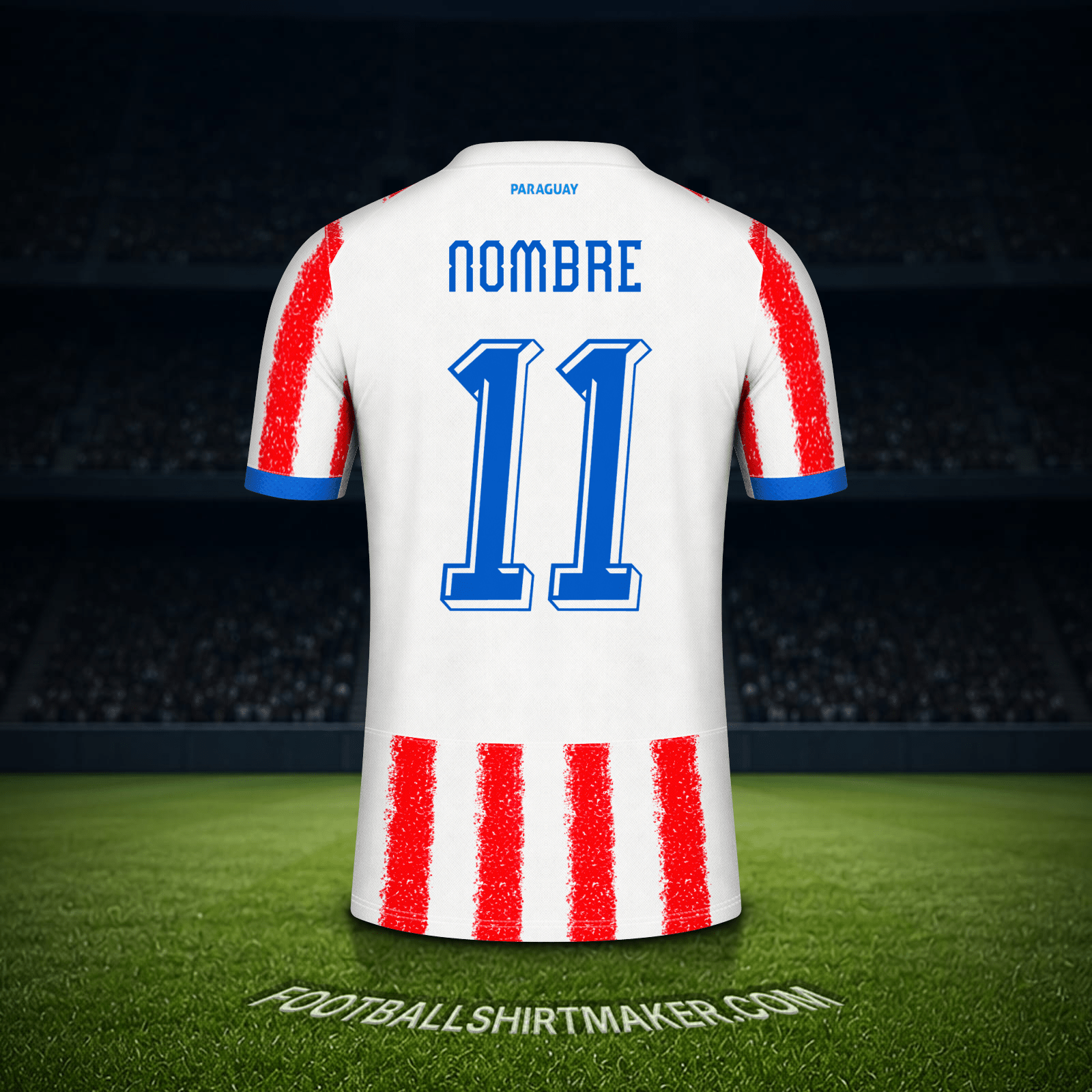 Jersey Paraguay Mundial 2026 -  nombre - 11