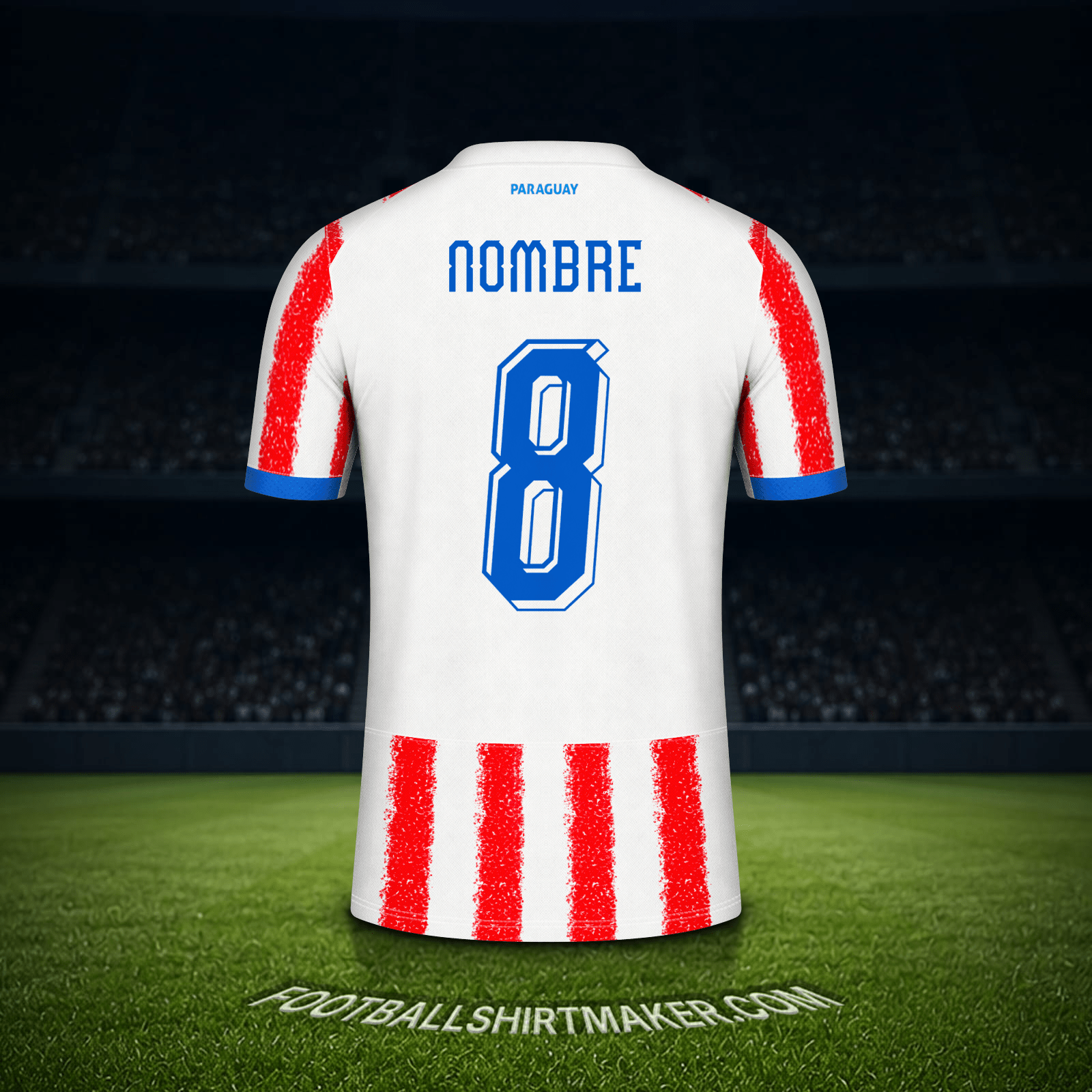 Jersey Paraguay Mundial 2026 -  nombre - 8