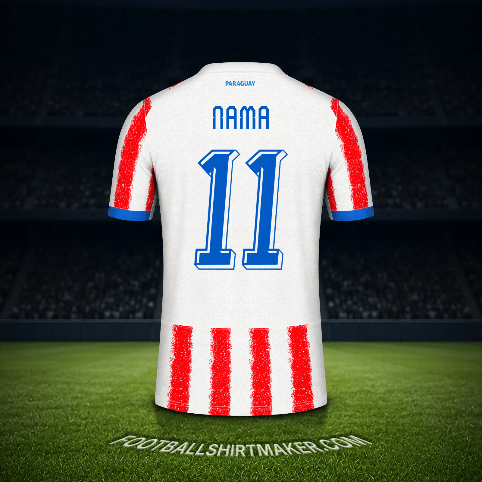 Jersey Paraguay Piala Dunia 2026 -  nama - 11
