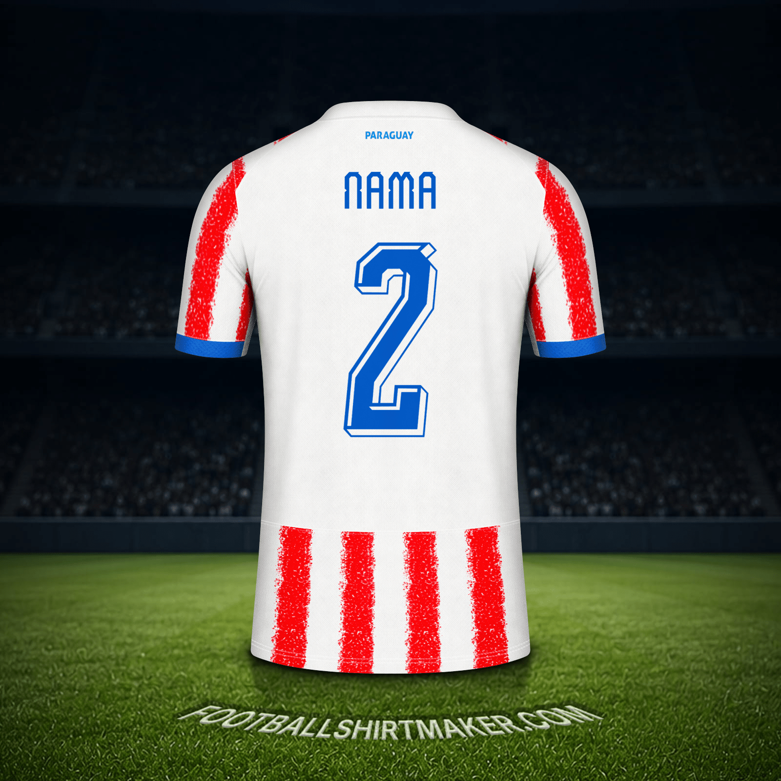Jersey Paraguay Piala Dunia 2026 -  nama - 2