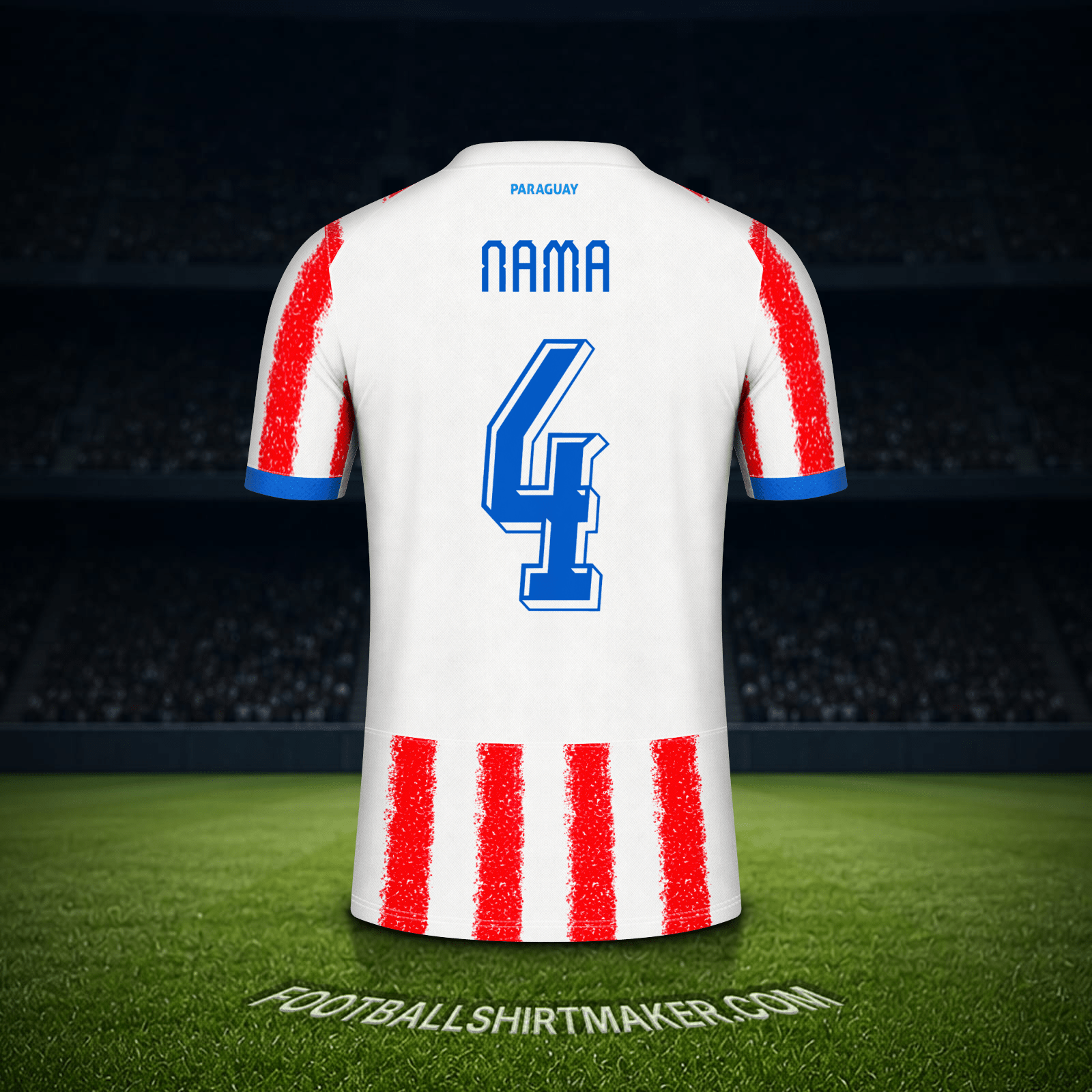Jersey Paraguay Piala Dunia 2026 -  nama - 4