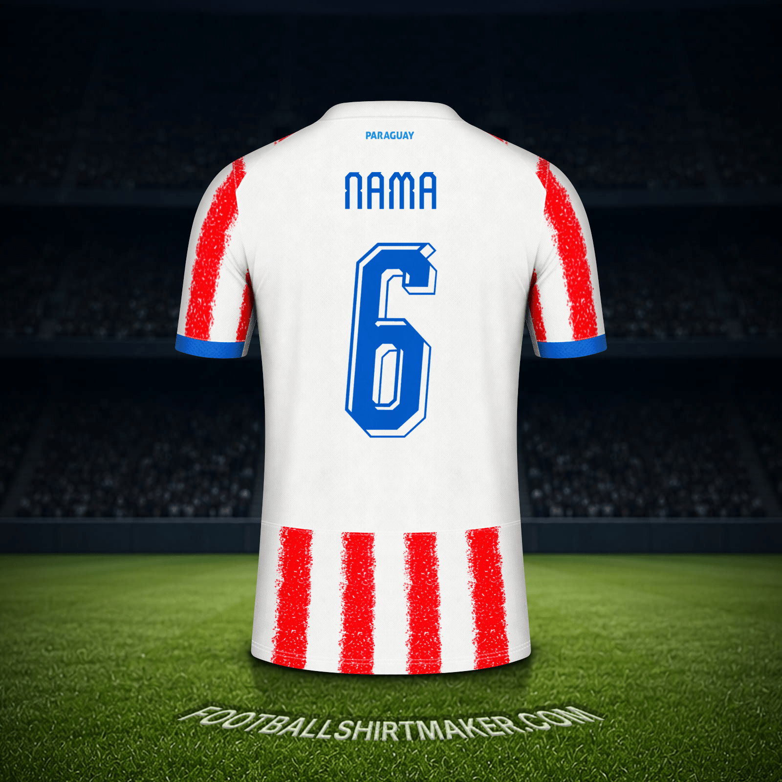 Jersey Paraguay Piala Dunia 2026 -  nama - 6