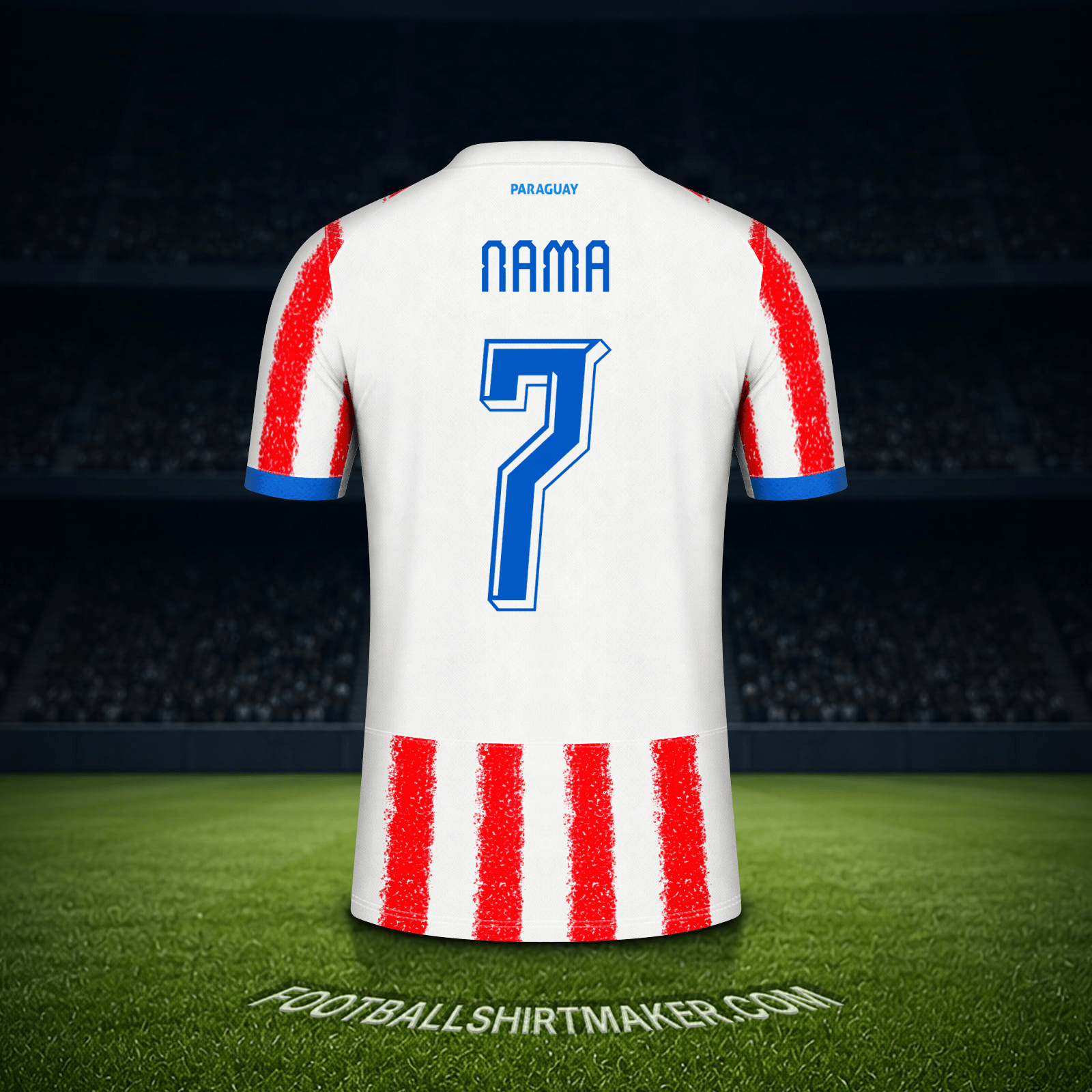 Jersey Paraguay Piala Dunia 2026 -  nama - 7