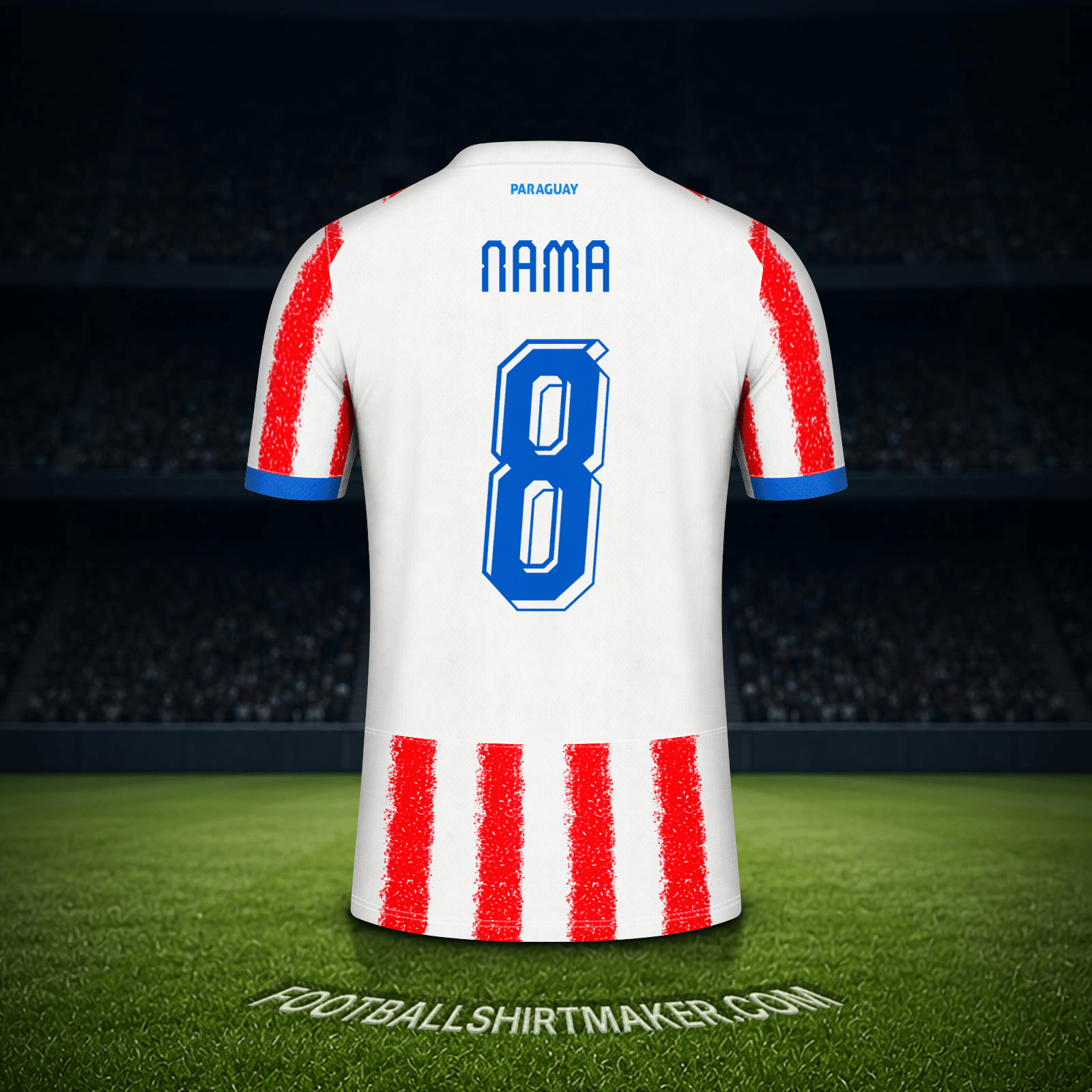 Jersey Paraguay Piala Dunia 2026 -  nama - 8