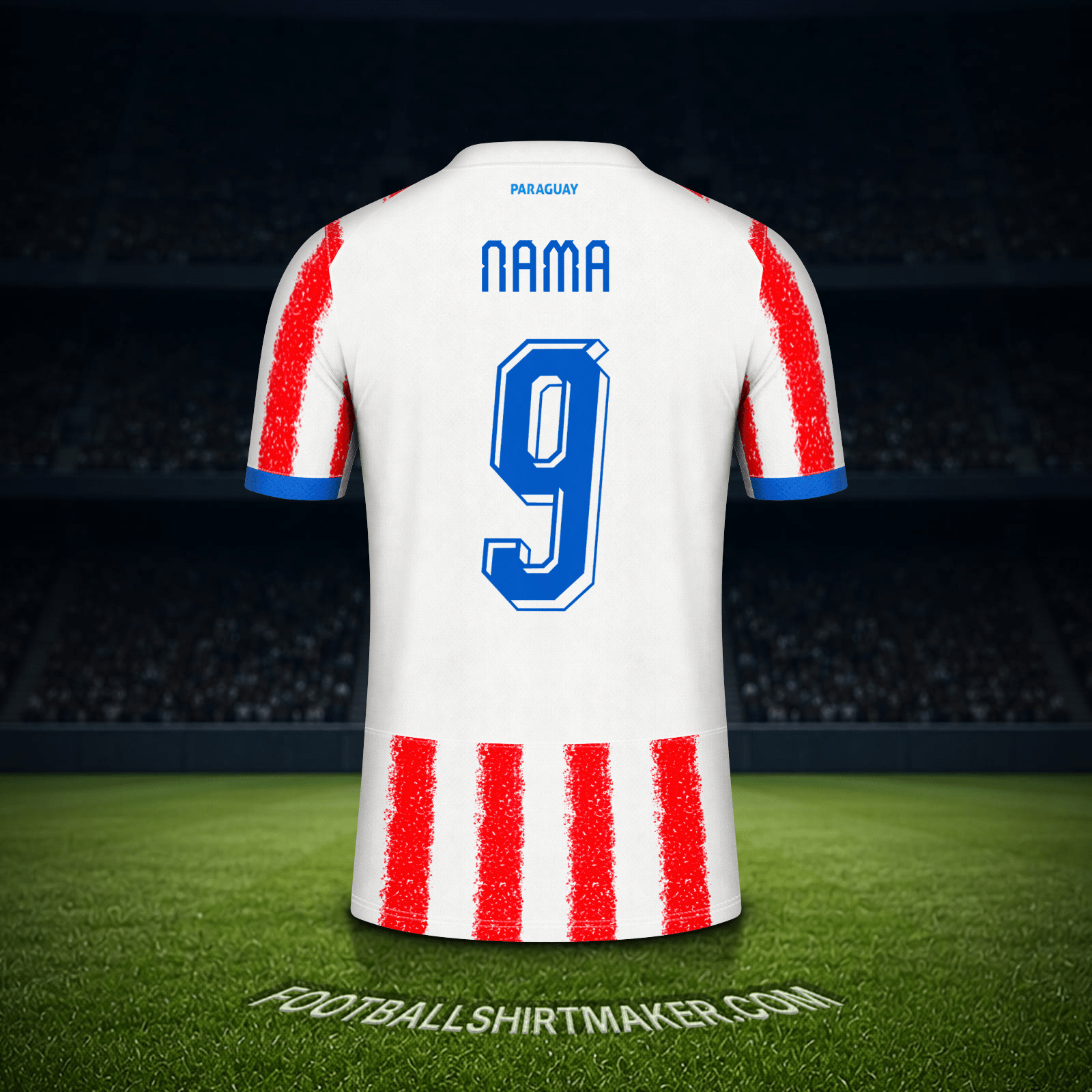 Jersey Paraguay Piala Dunia 2026 -  nama - 9