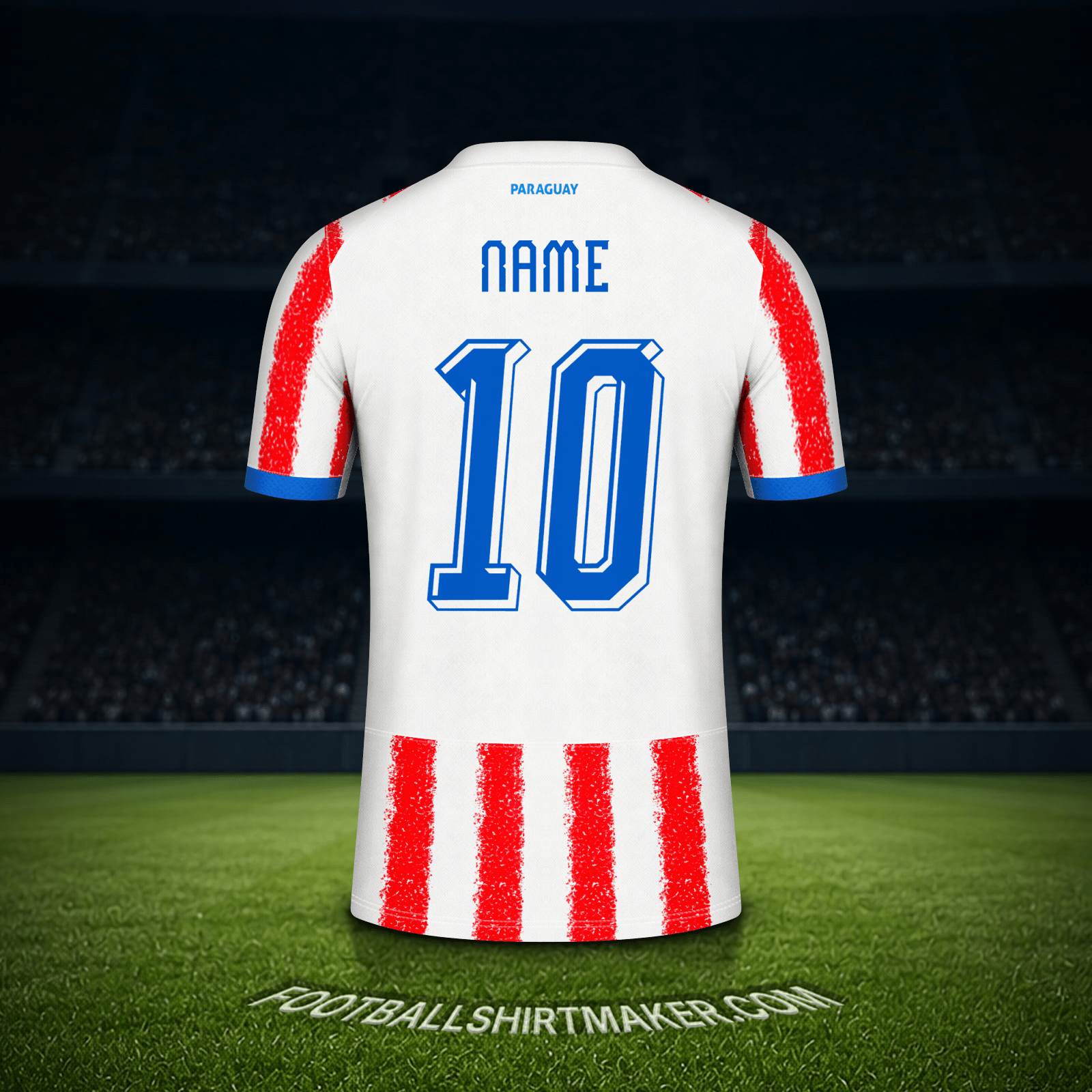 Trikot Paraguay Weltmeisterschaft 2026 -  name - 10