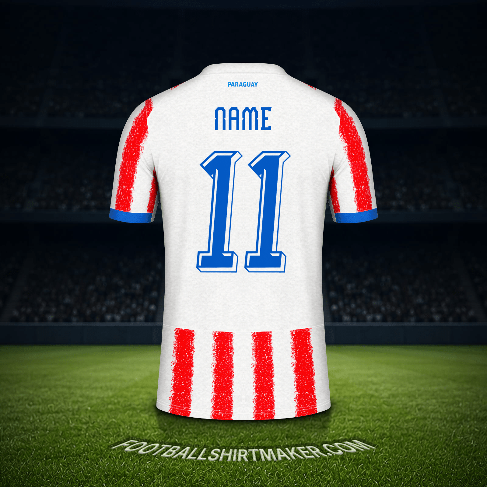 Trikot Paraguay Weltmeisterschaft 2026 -  name - 11