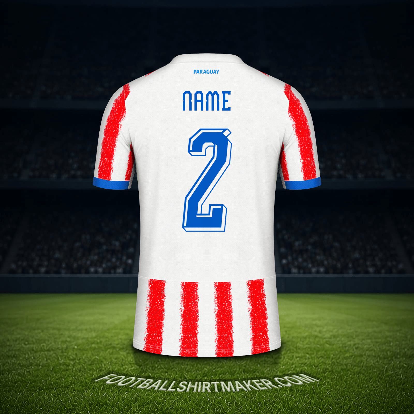 Trikot Paraguay Weltmeisterschaft 2026 -  name - 2