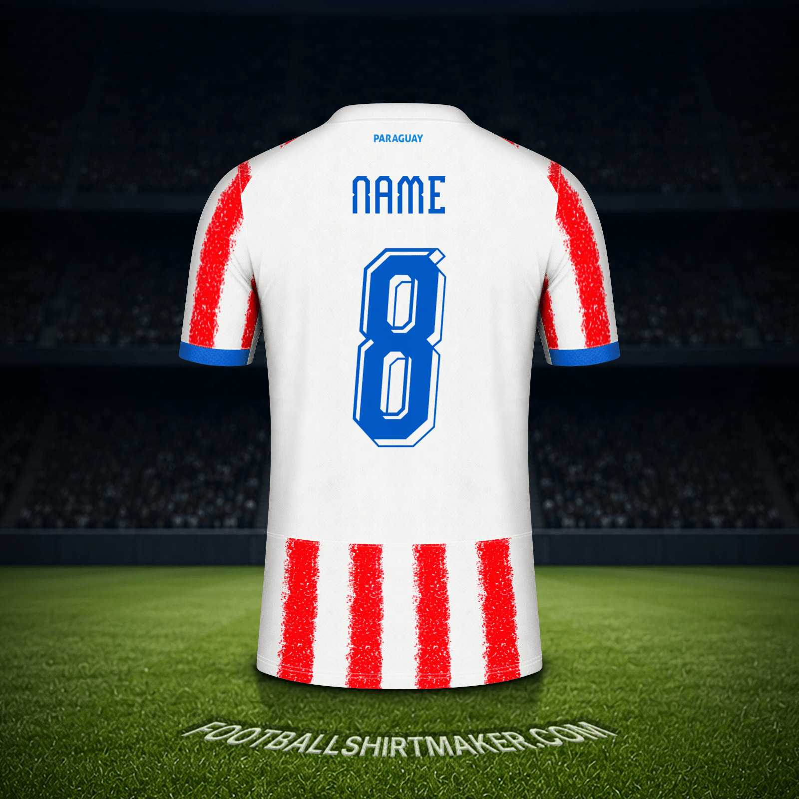 Shirt Paraguay World Cup 2026 -  name - 8