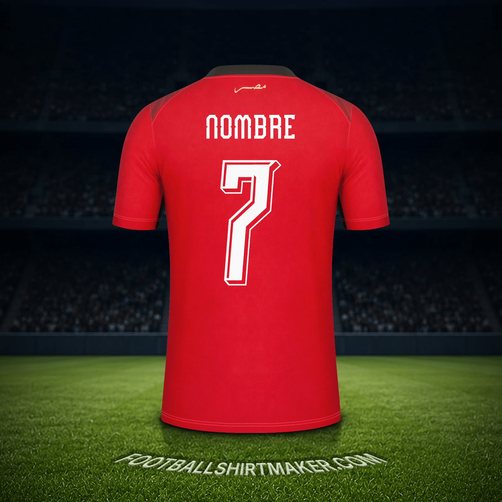 Jersey Egipto Mundial 2026 -  nombre - 7