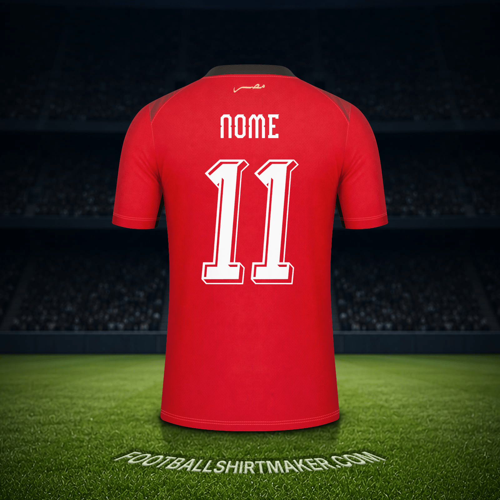 Maglia Egitto Mondiali 2026 -  nome - 11