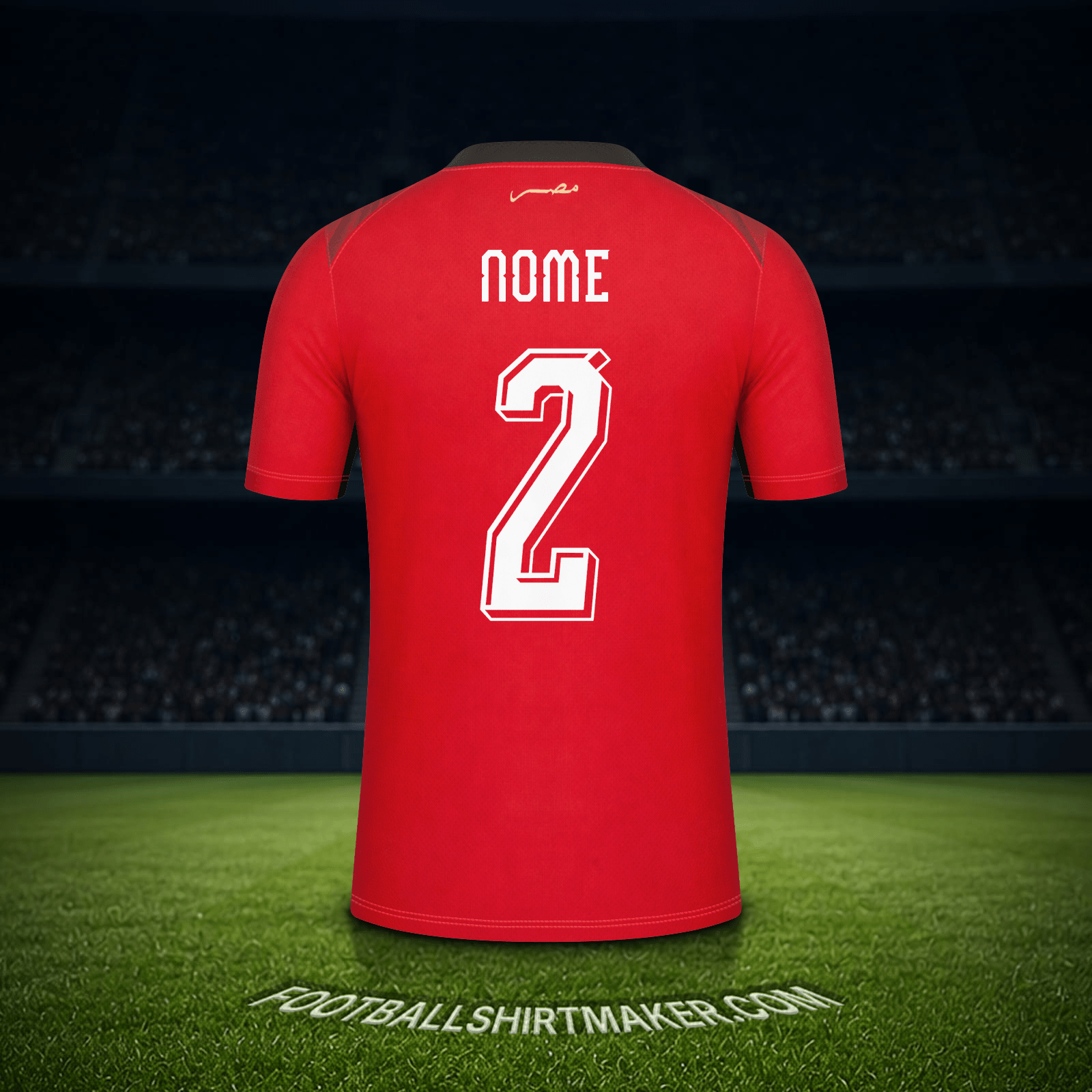 Maglia Egitto Mondiali 2026 -  nome - 2