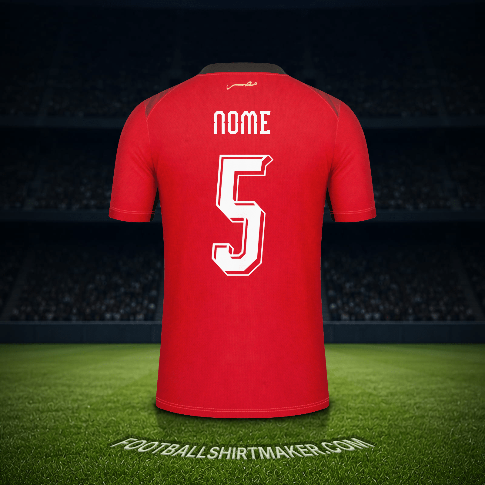 Maglia Egitto Mondiali 2026 -  nome - 5
