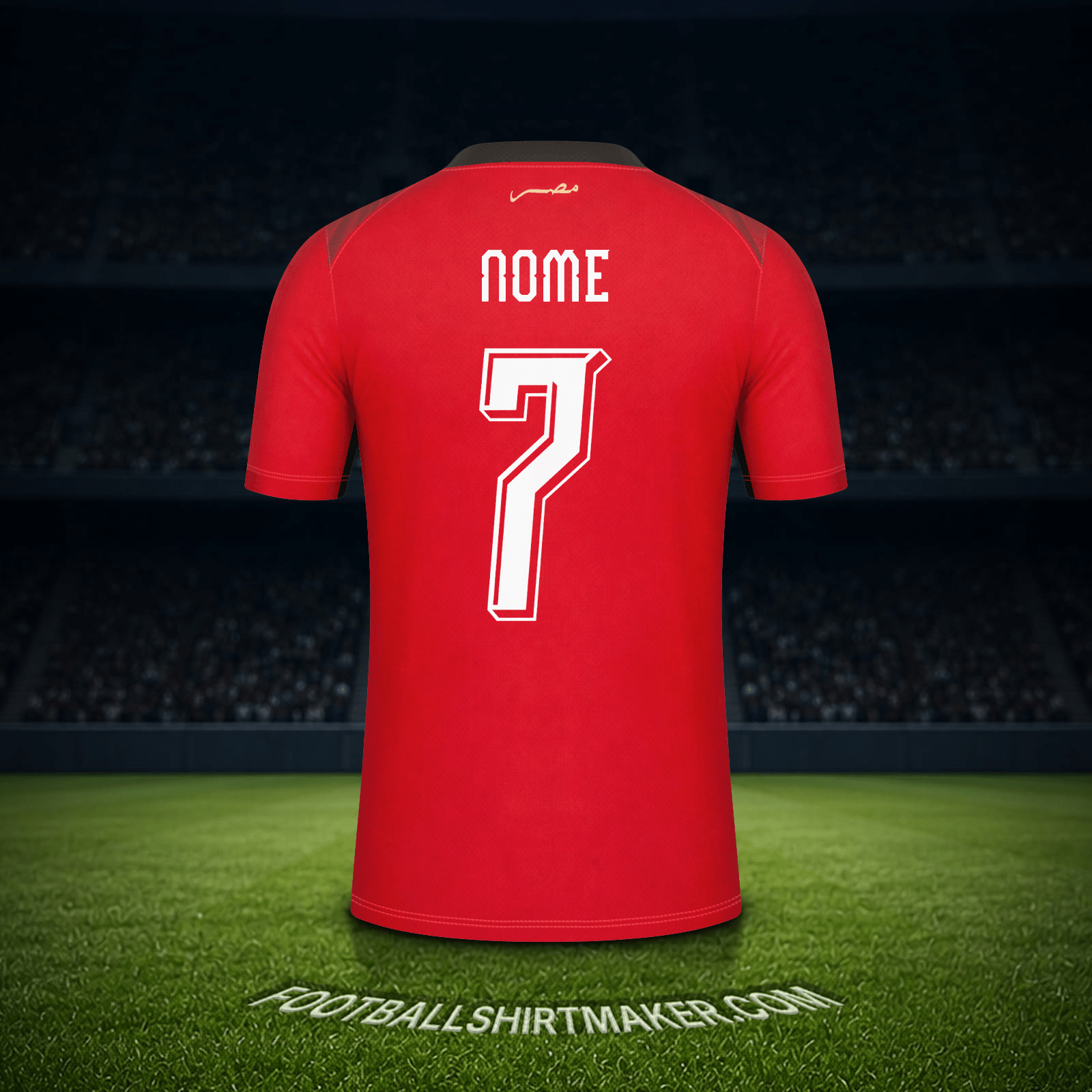 Maglia Egitto Mondiali 2026 -  nome - 7