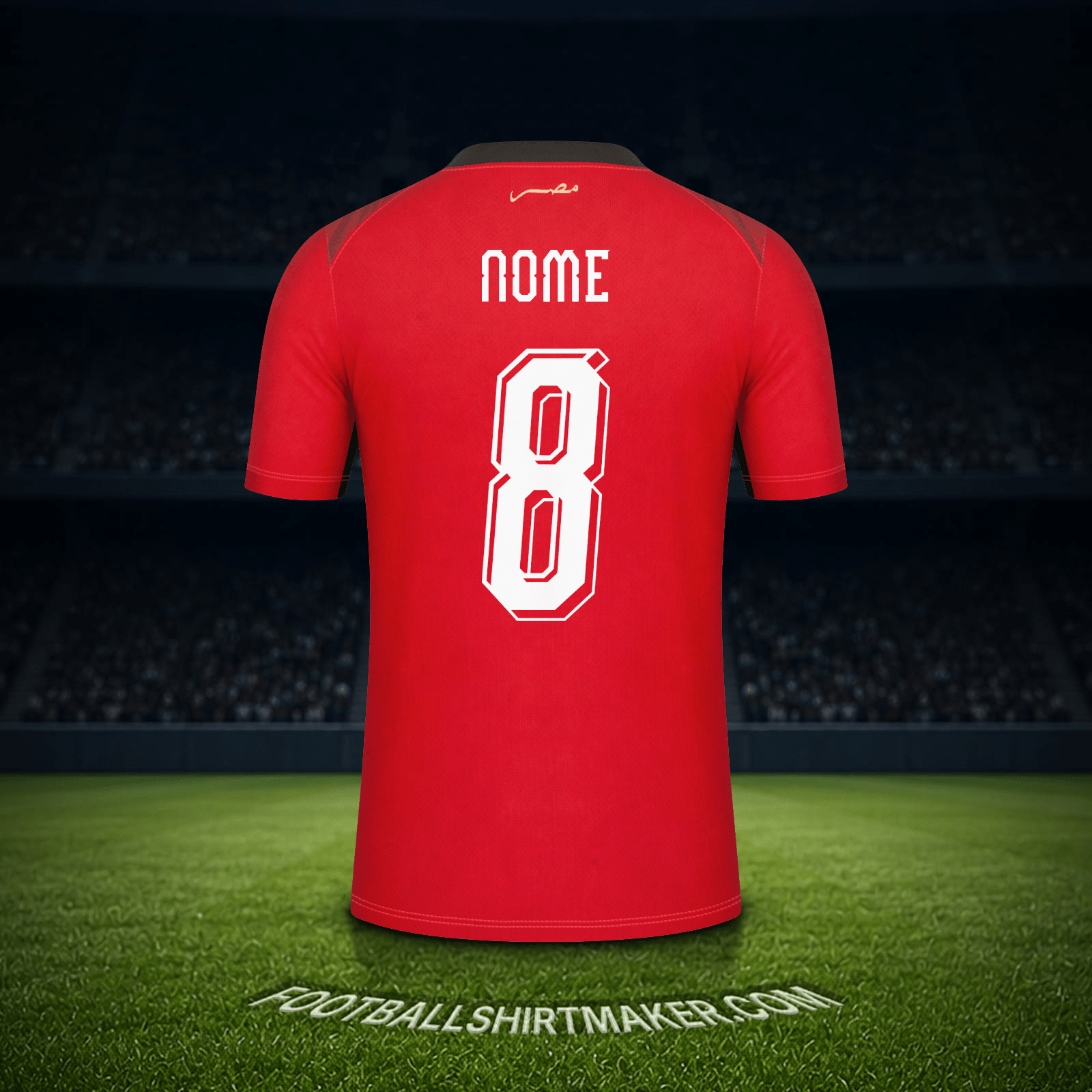 Maglia Egitto Mondiali 2026 -  nome - 8