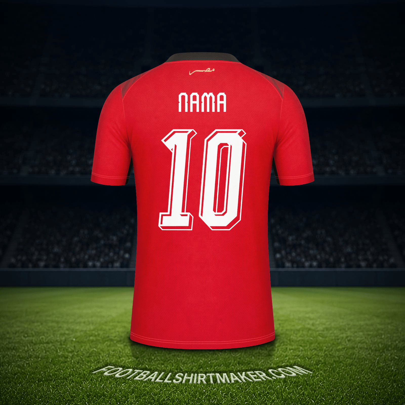 Jersey Mesir Piala Dunia 2026 -  nama - 10
