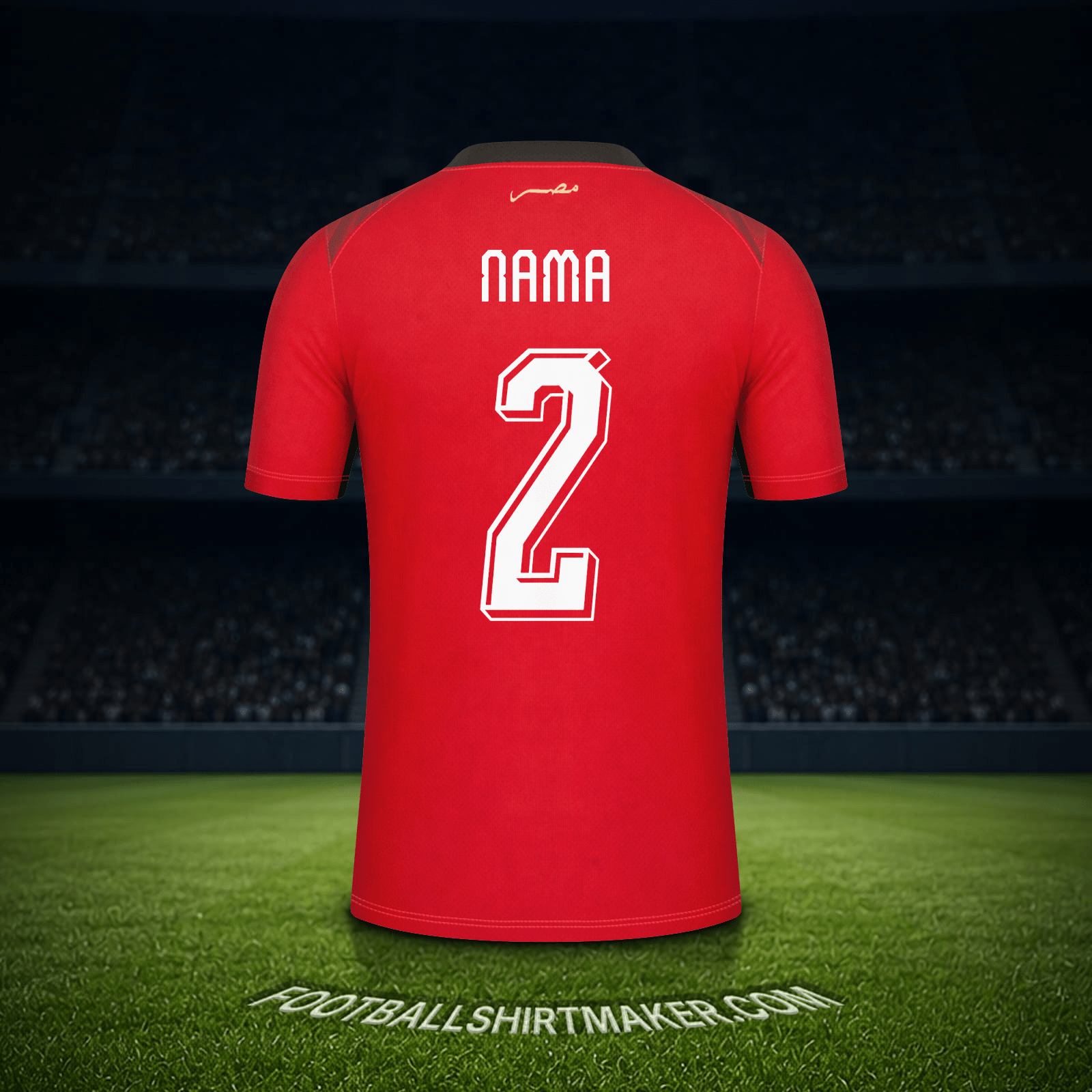 Jersey Mesir Piala Dunia 2026 -  nama - 2