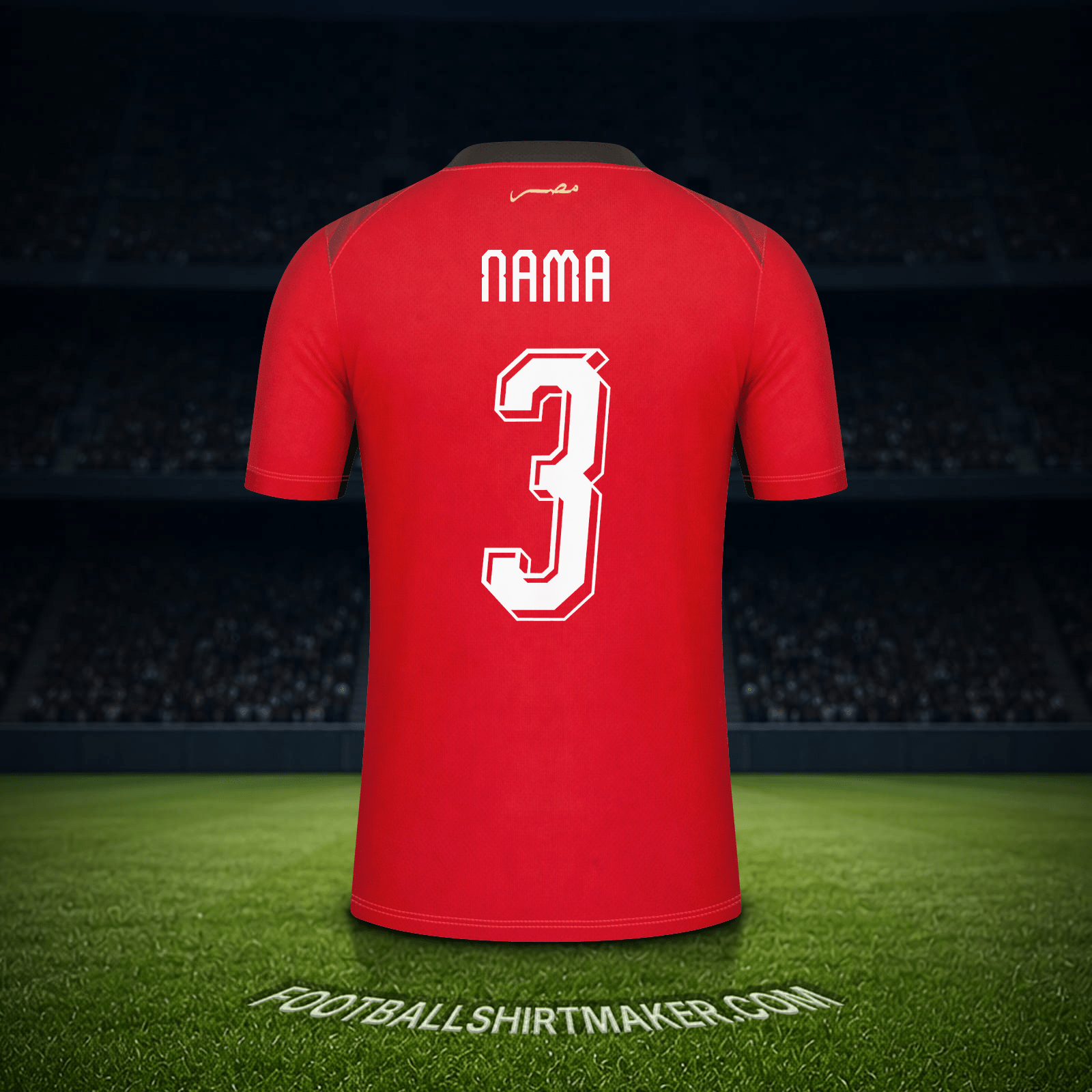Jersey Mesir Piala Dunia 2026 -  nama - 3