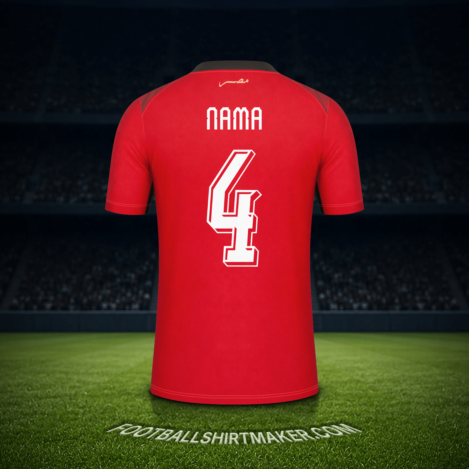 Jersey Mesir Piala Dunia 2026 -  nama - 4