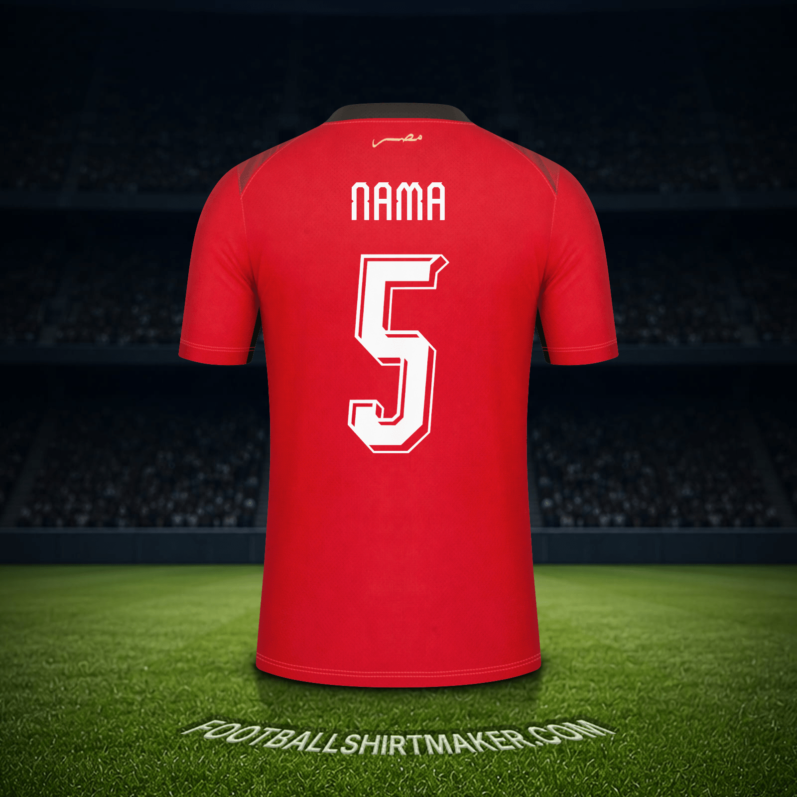 Jersey Mesir Piala Dunia 2026 -  nama - 5