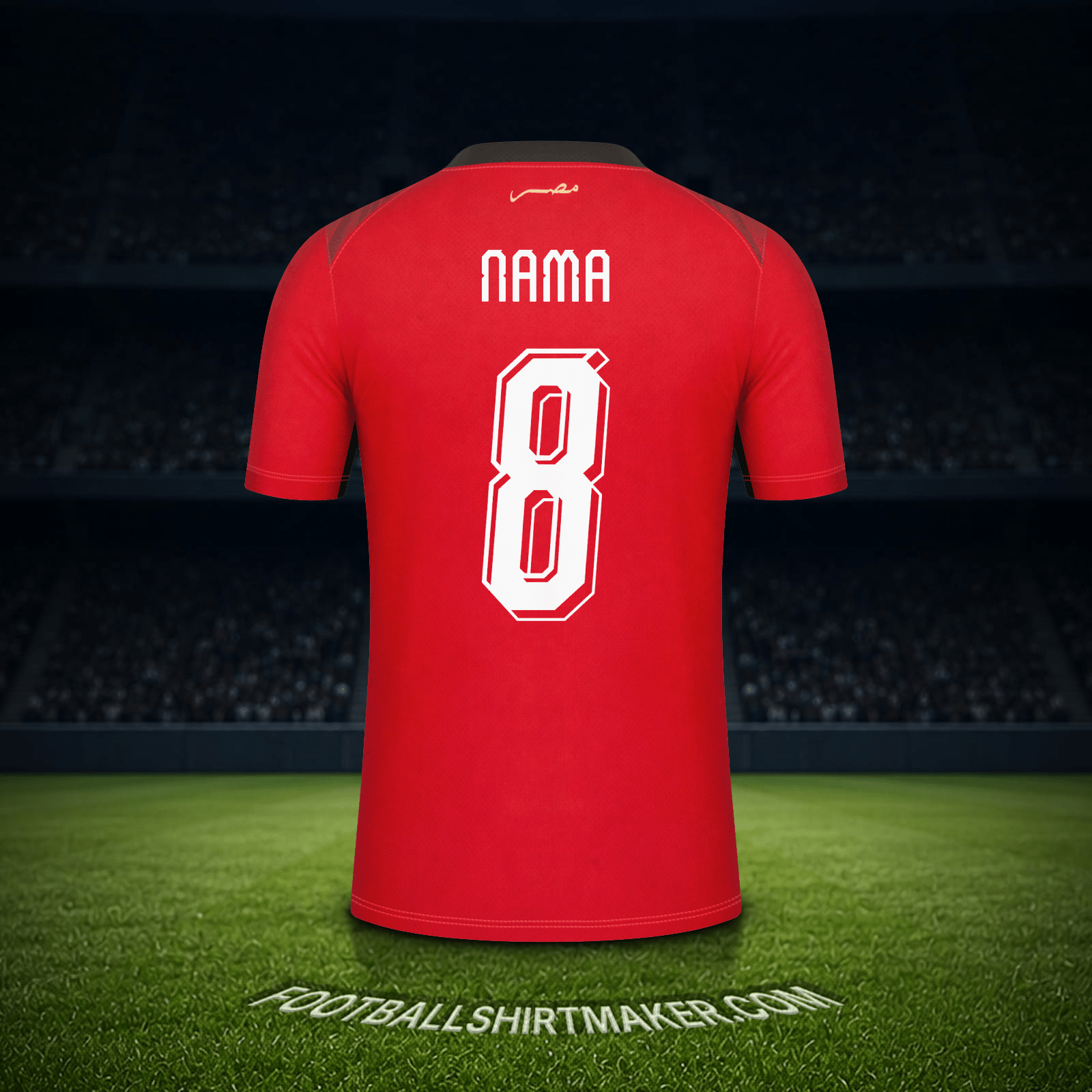Jersey Mesir Piala Dunia 2026 -  nama - 8