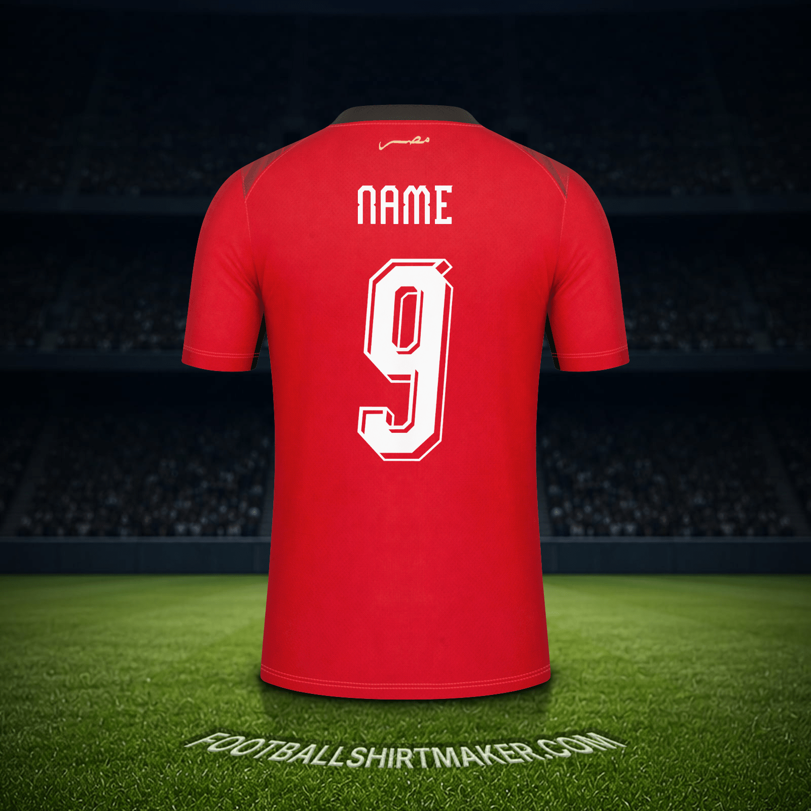 Trikot Ägypten Weltmeisterschaft 2026 -  name - 9