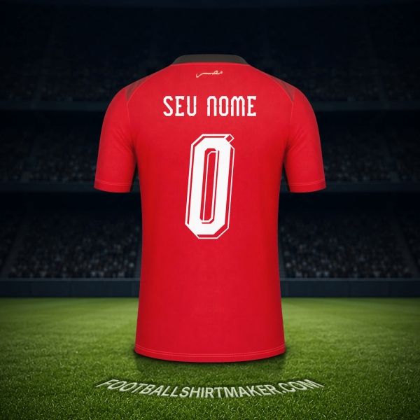 Camisa Egito Copa do Mundo 2026 -  seu nome - 0