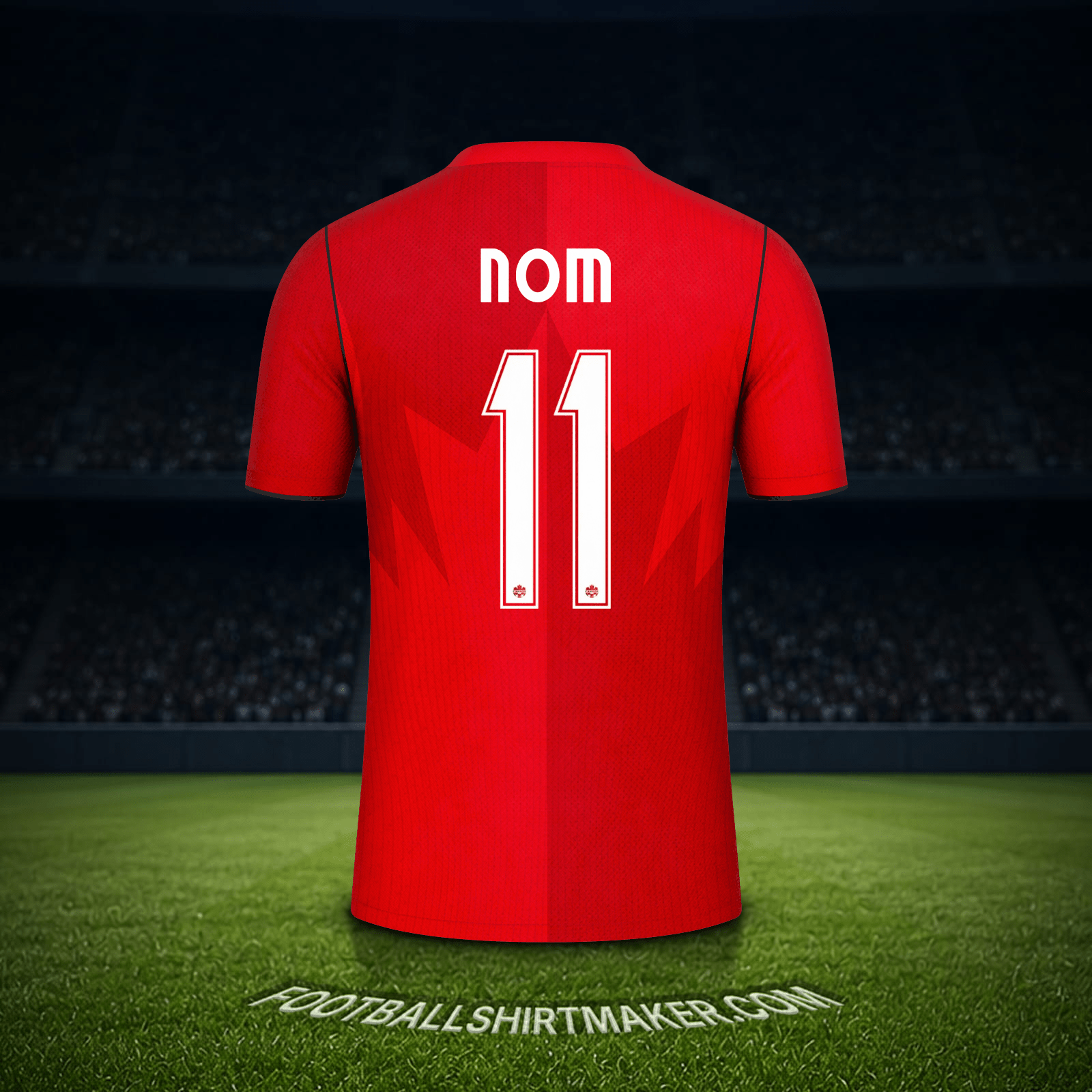 Maillot Canada Coupe du monde 2026 -  nom - 11