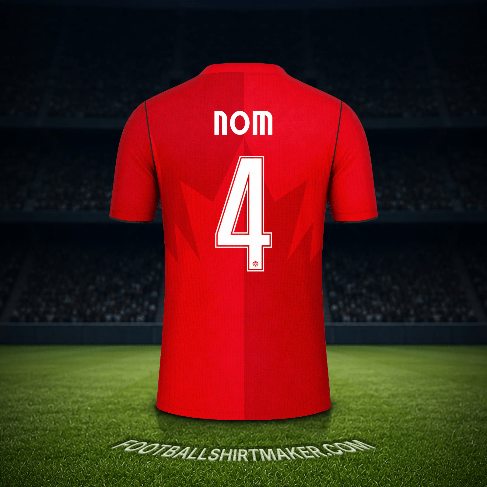 Maillot Canada Coupe du monde 2026 -  nom - 4