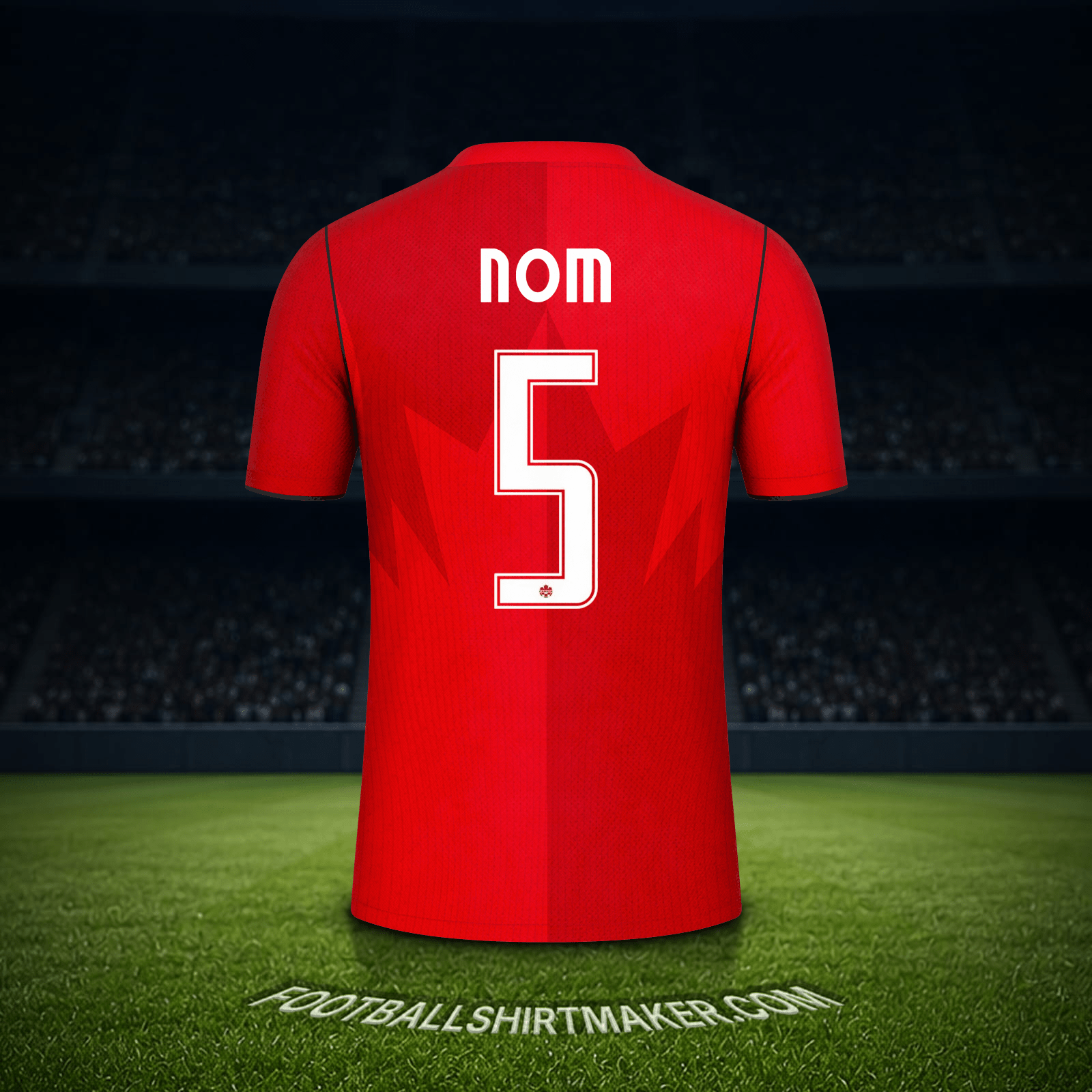 Maillot Canada Coupe du monde 2026 -  nom - 5