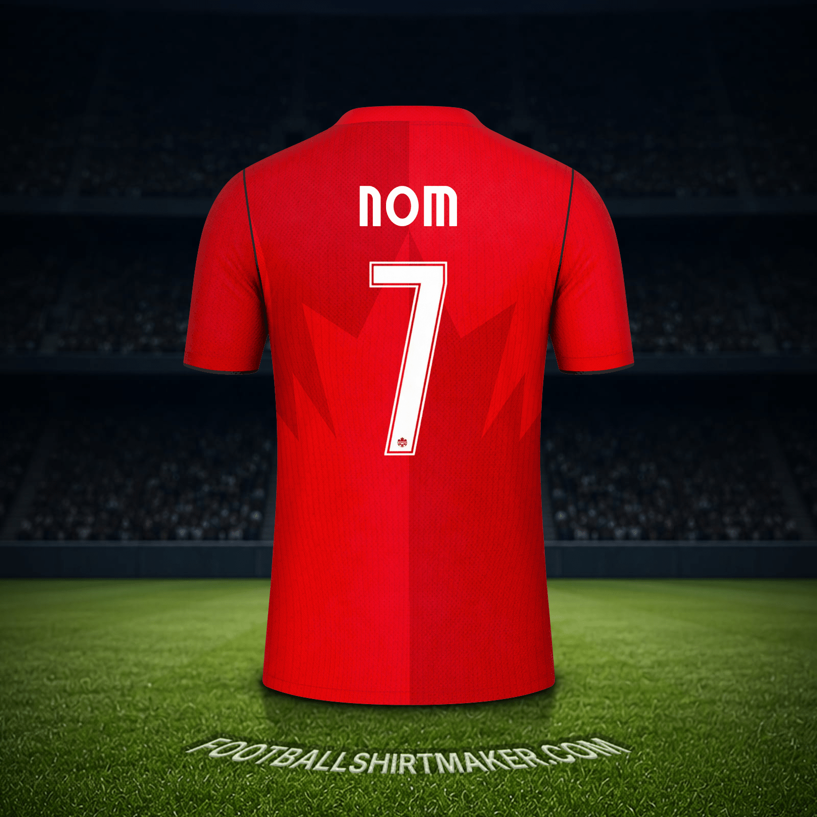 Maillot Canada Coupe du monde 2026 -  nom - 7