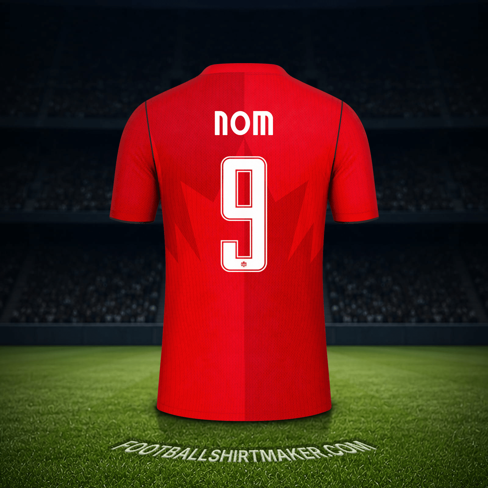 Maillot Canada Coupe du monde 2026 -  nom - 9