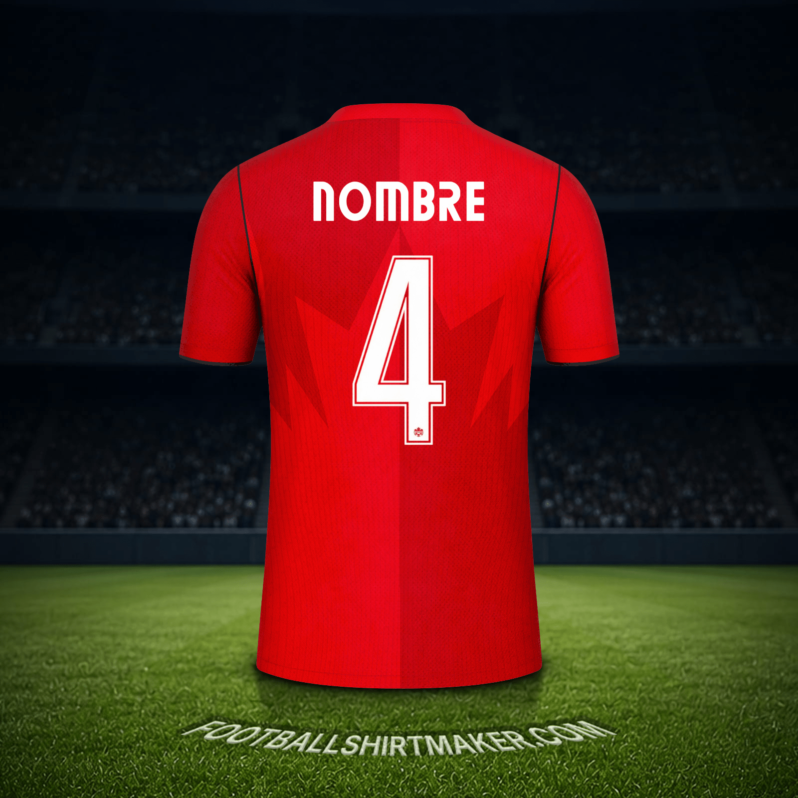 Jersey Canada Mundial 2026 -  nombre - 4
