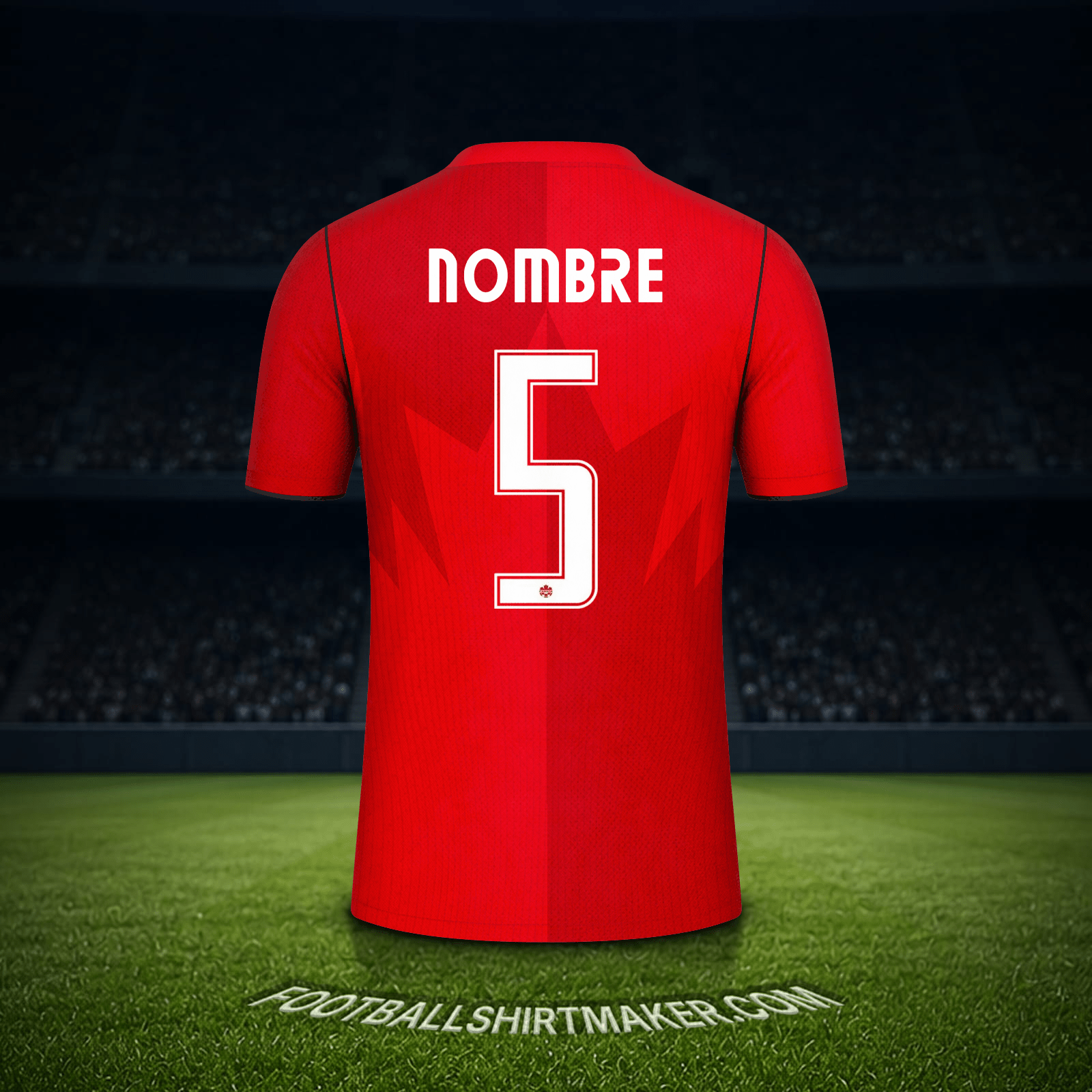 Jersey Canada Mundial 2026 -  nombre - 5