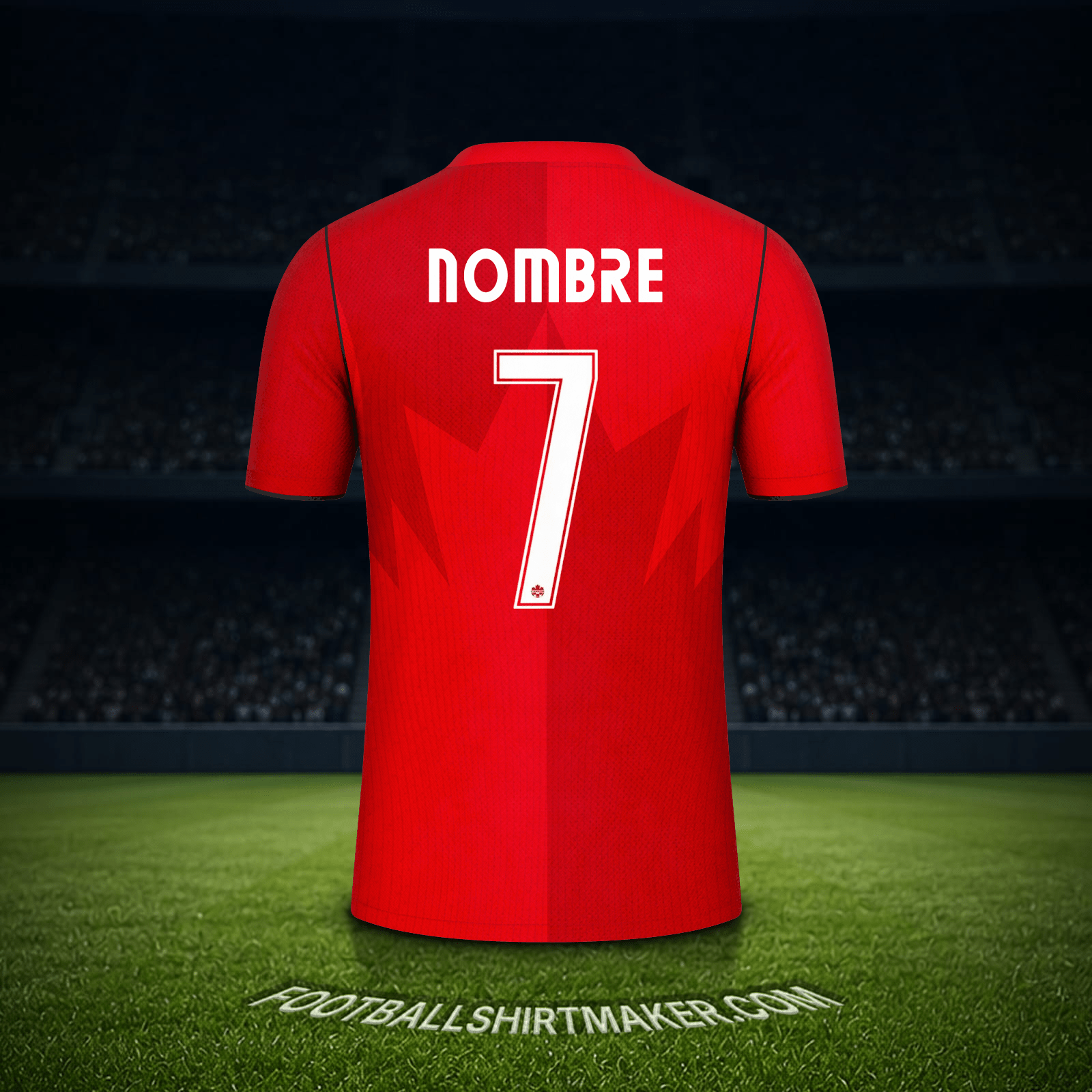 Jersey Canada Mundial 2026 -  nombre - 7