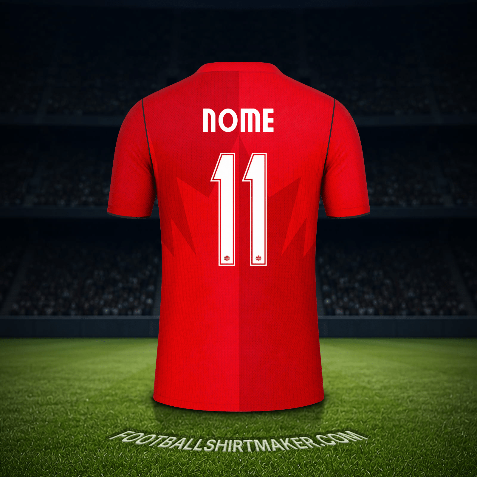 Maglia Canada Mondiali 2026 -  nome - 11