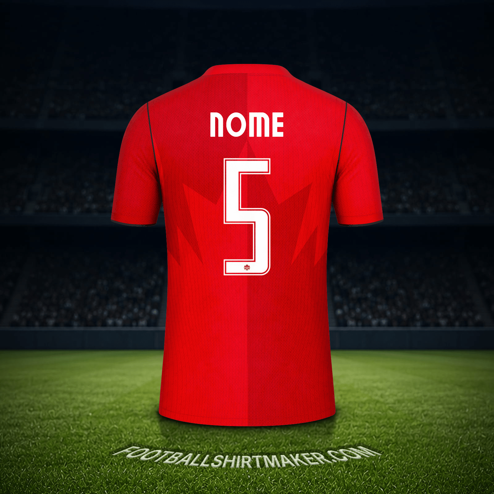 Camisa Canadá Copa do Mundo 2026 -  nome - 5