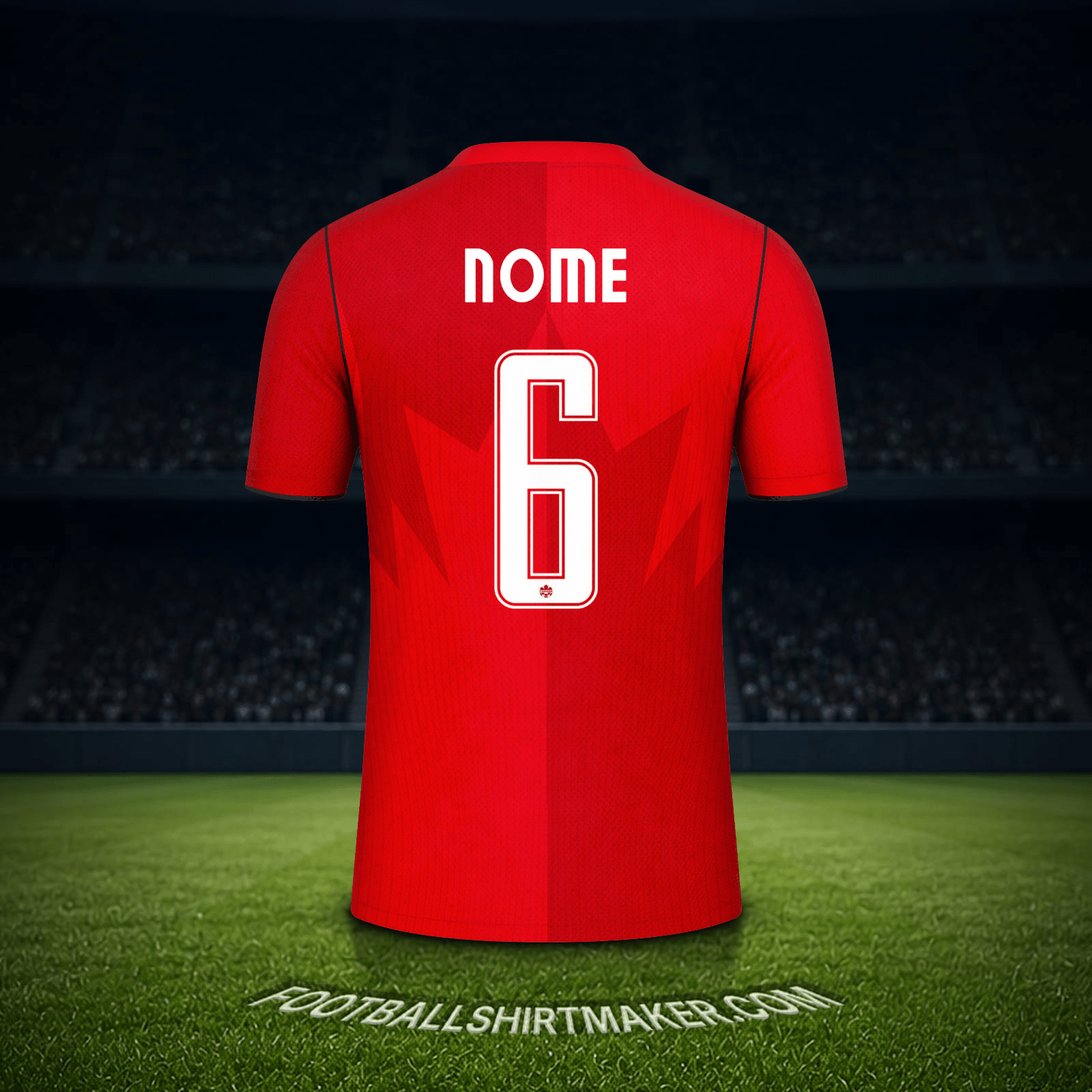 Maglia Canada Mondiali 2026 -  nome - 6