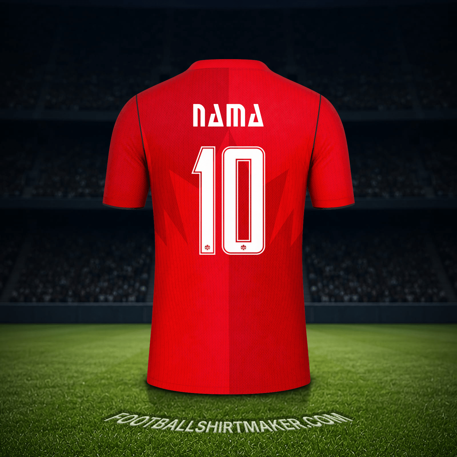 Jersey Kanada Piala Dunia 2026 -  nama - 10