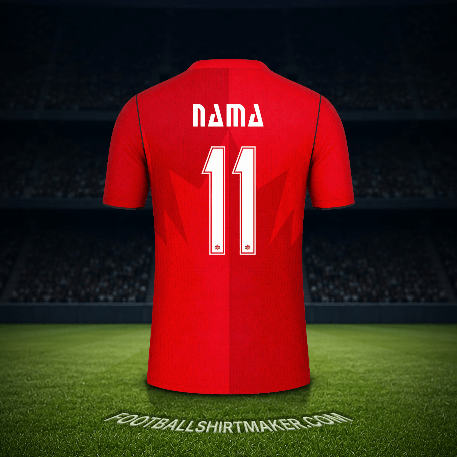 Jersey Kanada Piala Dunia 2026 -  nama - 11