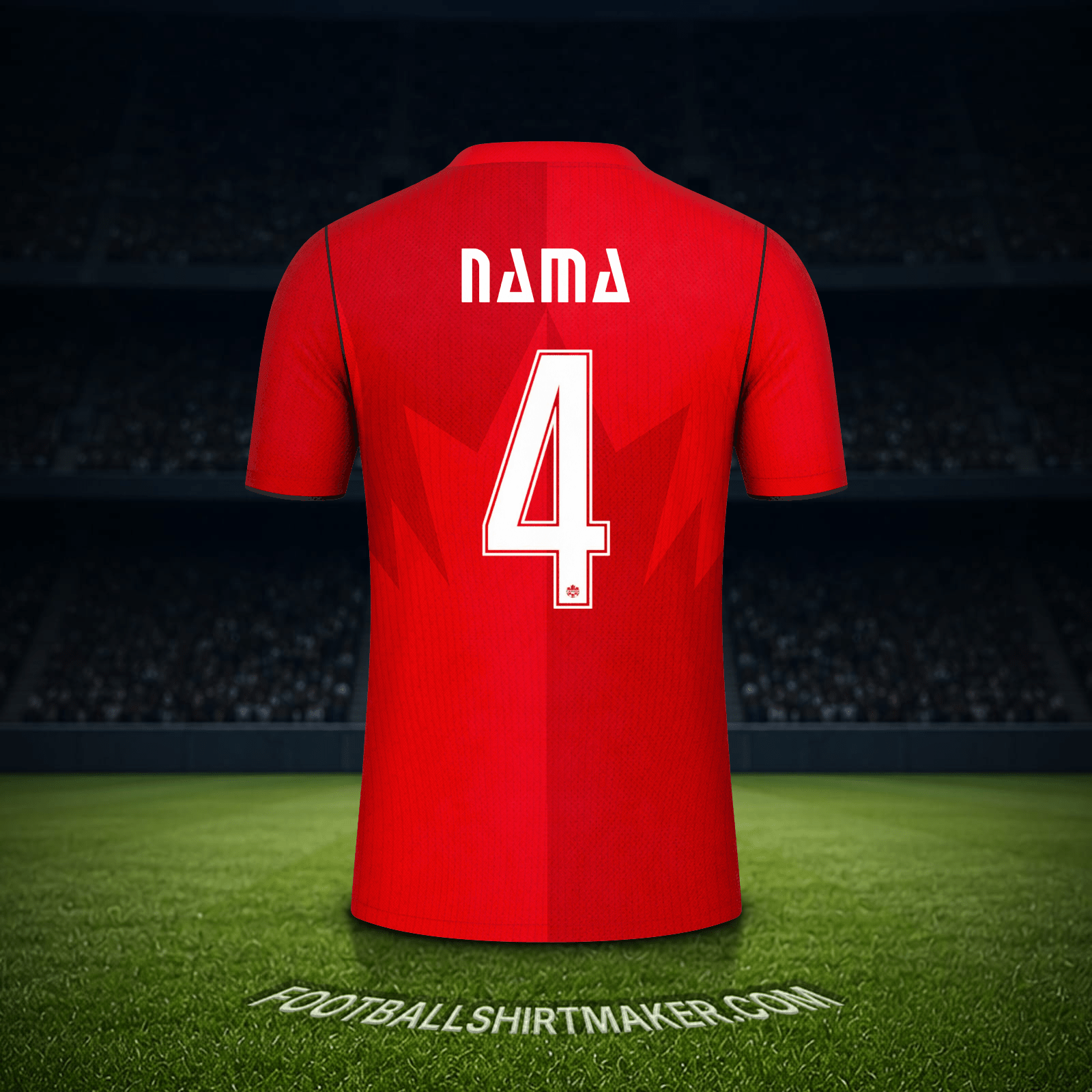 Jersey Kanada Piala Dunia 2026 -  nama - 4