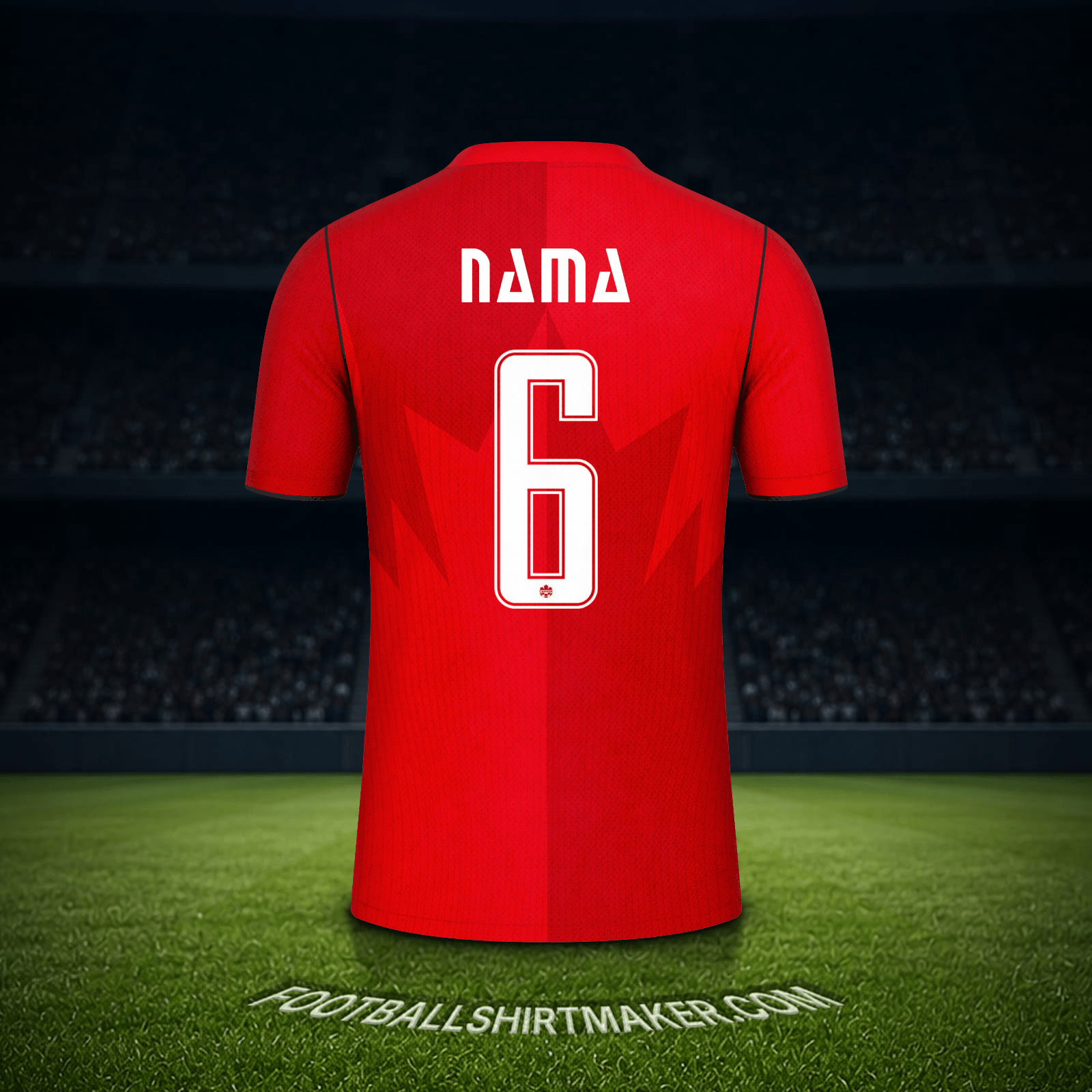 Jersey Kanada Piala Dunia 2026 -  nama - 6