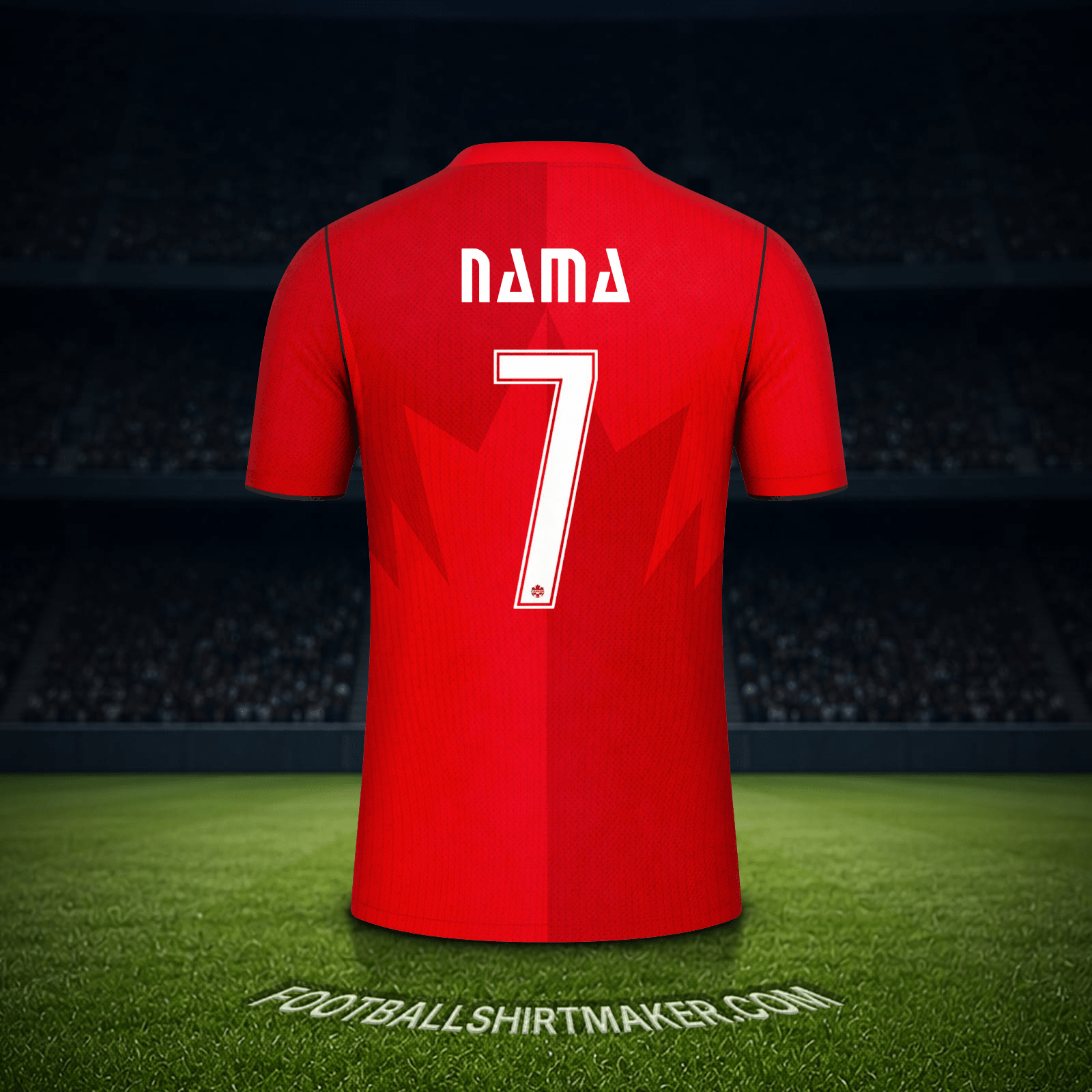 Jersey Kanada Piala Dunia 2026 -  nama - 7