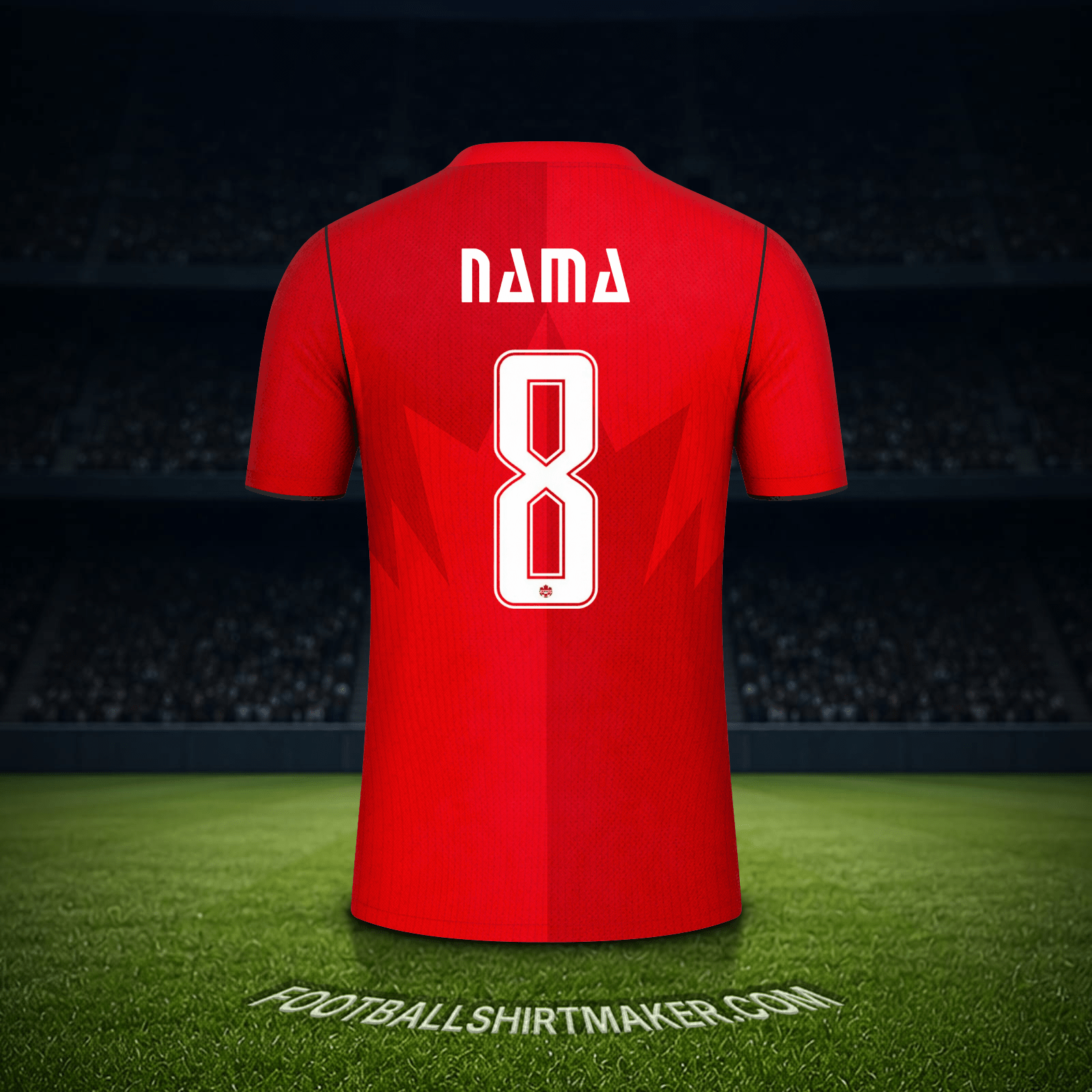 Jersey Kanada Piala Dunia 2026 -  nama - 8