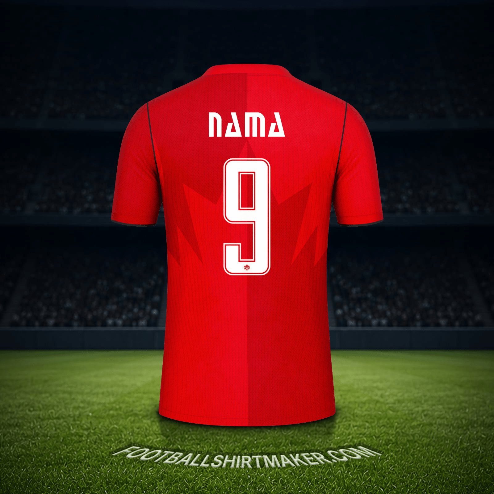 Jersey Kanada Piala Dunia 2026 -  nama - 9