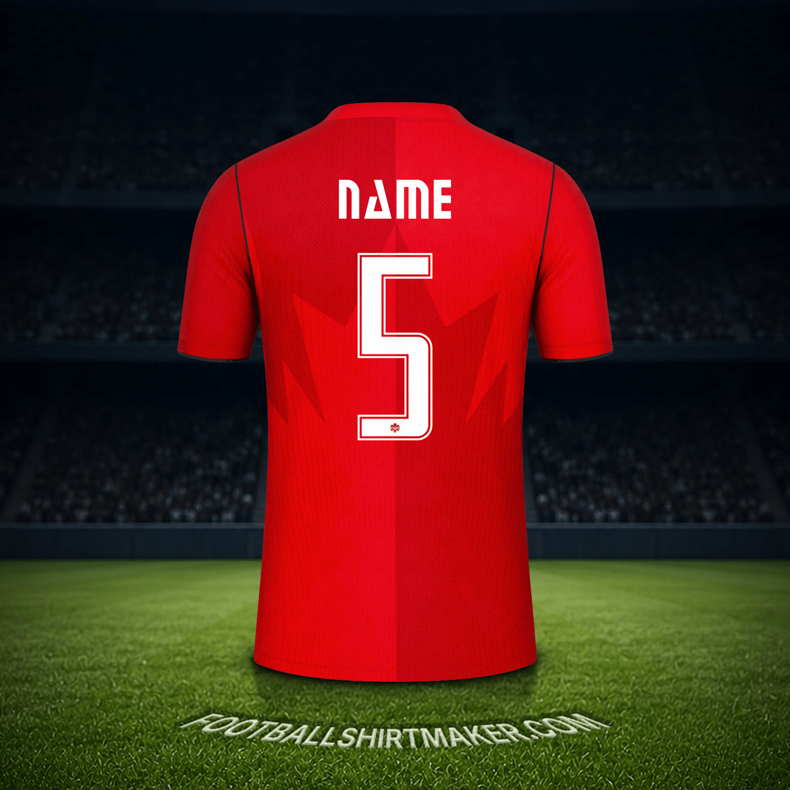 Jersey Canada World Cup 2026 -  name - 5