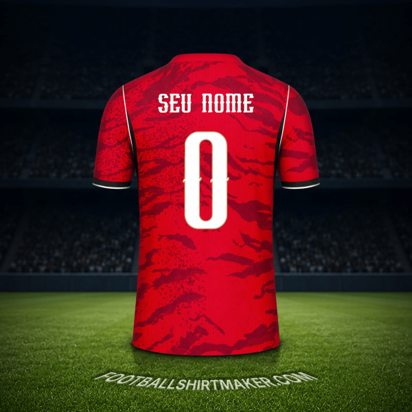 Camisa Coreia do Sul Copa do Mundo 2026 -  seu nome - 0