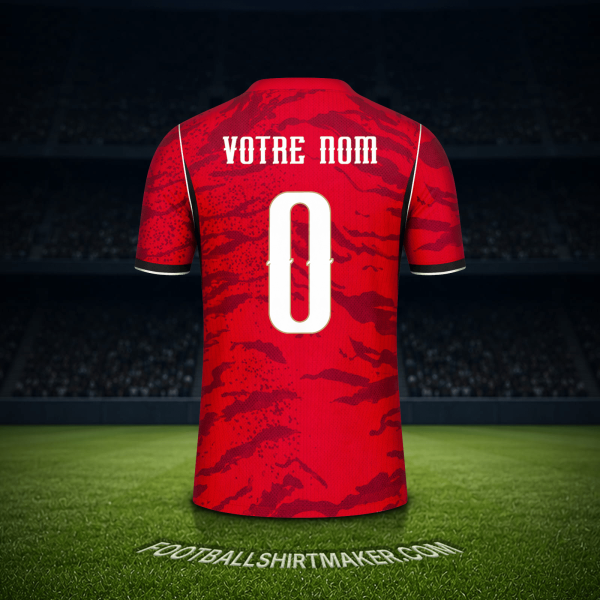 Maillot Corée du Sud Coupe du monde 2026 -  votre nom - 0