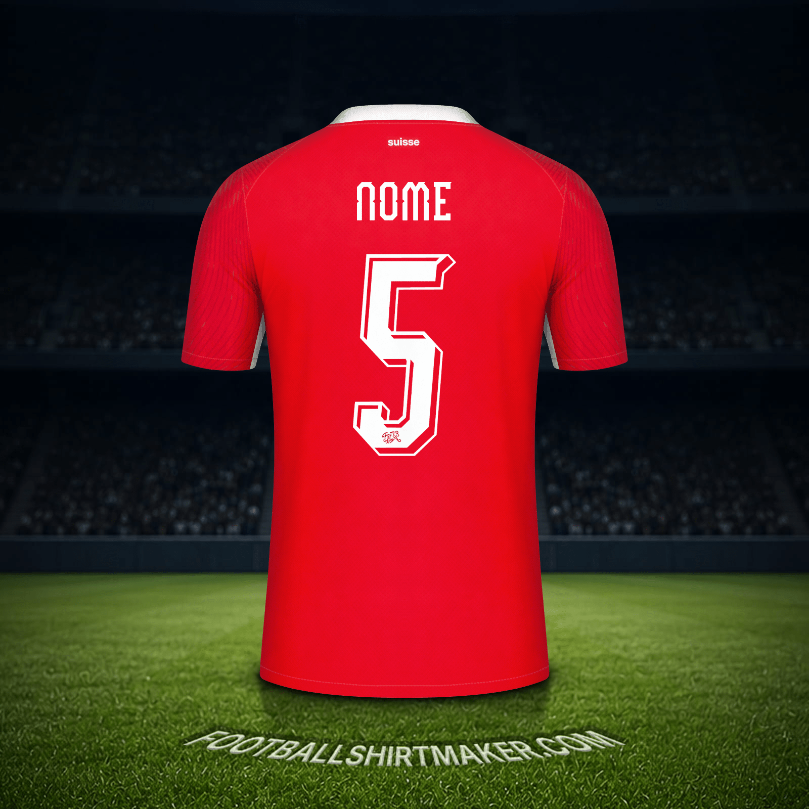 Maglia Svizzera Mondiali 2026 -  nome - 5