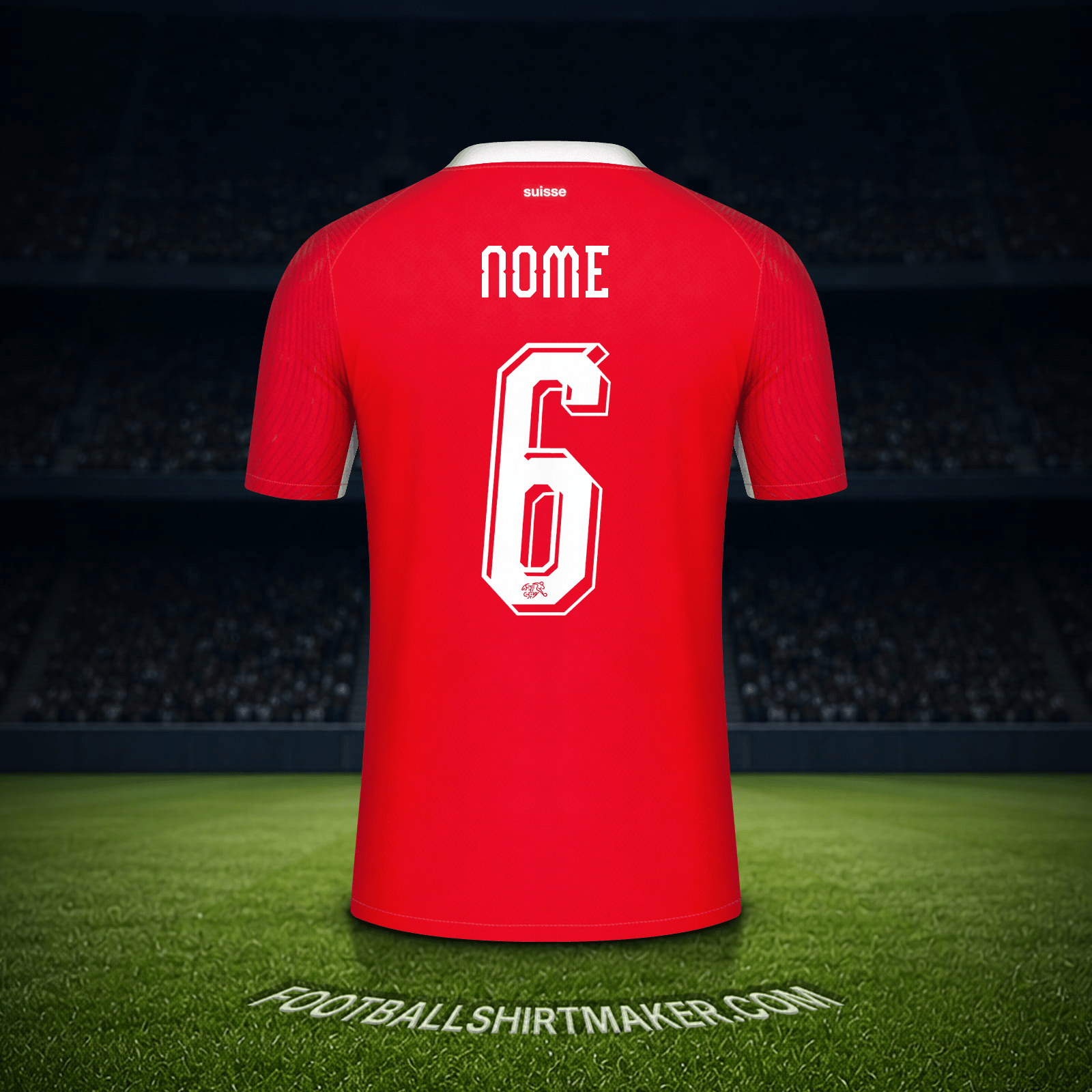 Camisa Suíça Copa do Mundo 2026 -  nome - 6